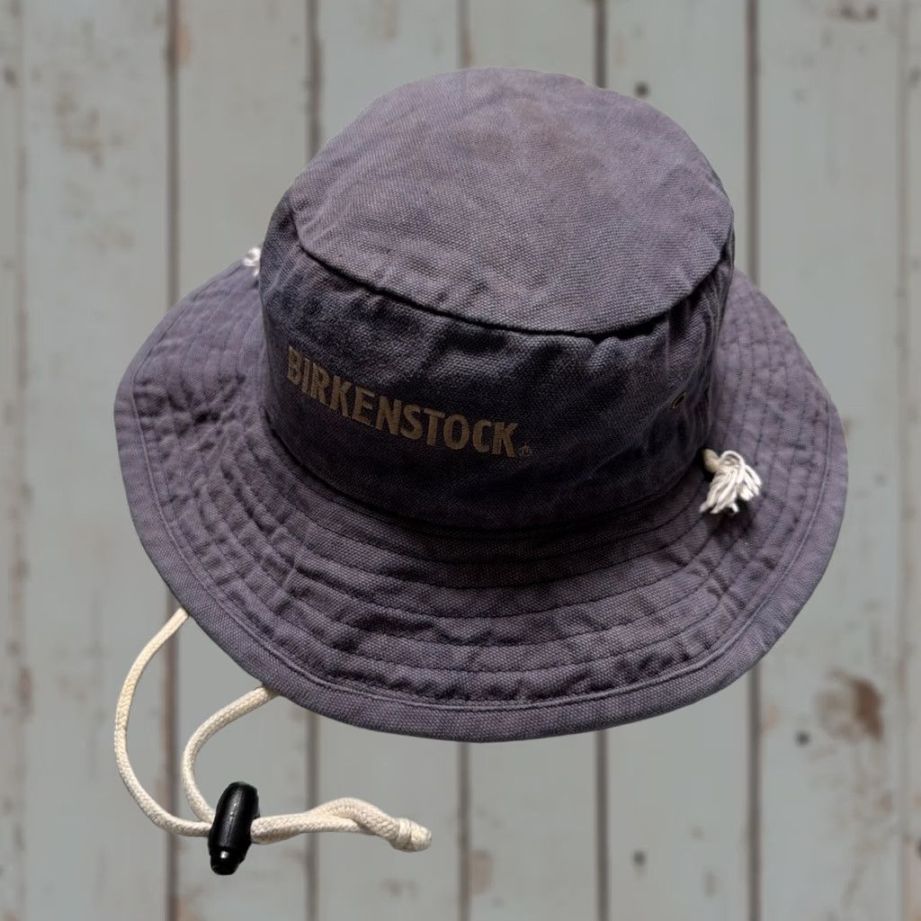 Birkenstock Vintage Birkenstock Sun Safari Boonie Hat Unisex Adults One Size Faded Outdoor Sun Camp Hiking Travel Promotional Distressed Sun Hat Size ONE SIZE - 1 Thumbnail