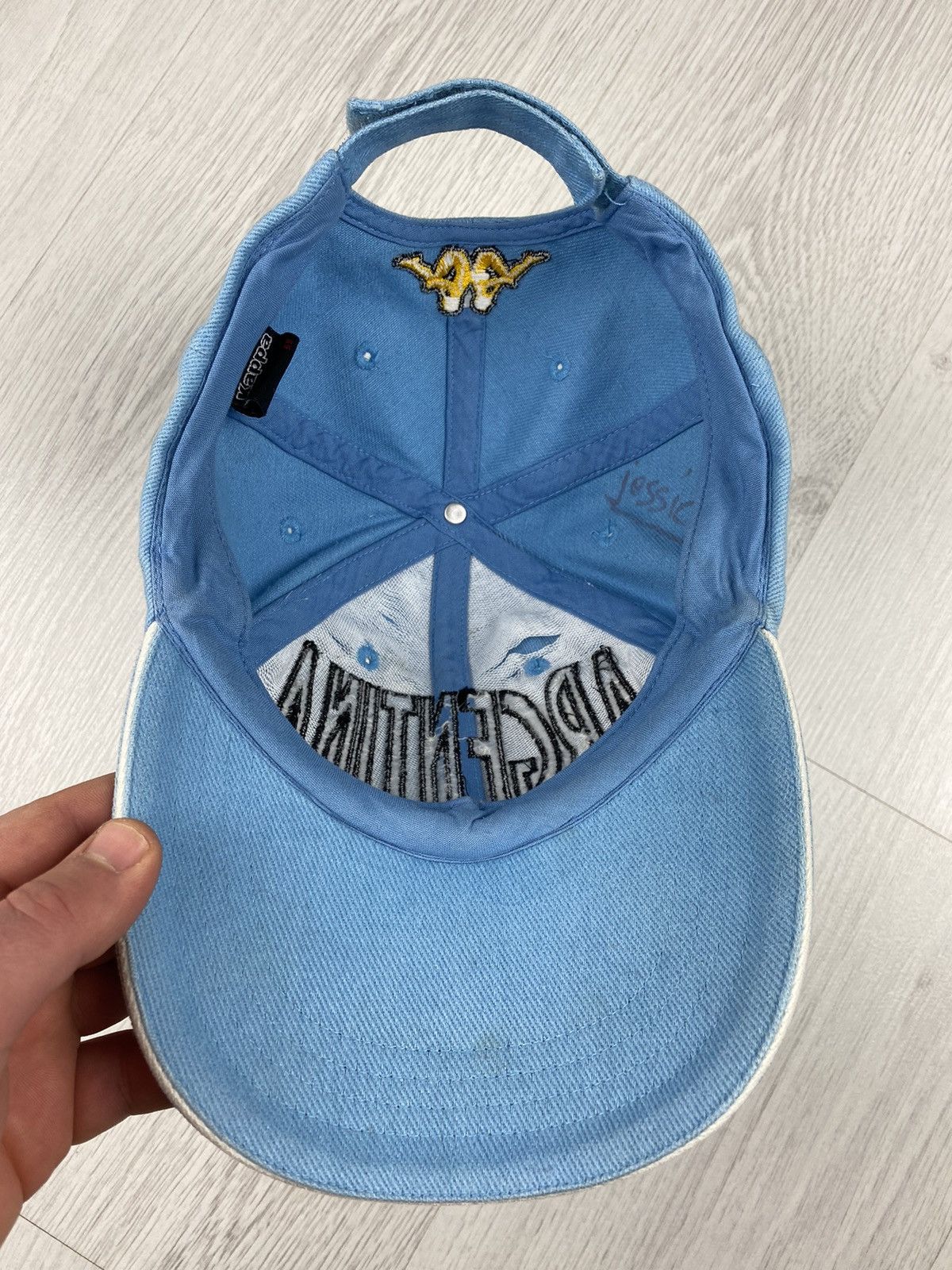 Kappa Vintage Argentina Kappa Cap Hat France Italy England Size ONE SIZE - 4 Thumbnail