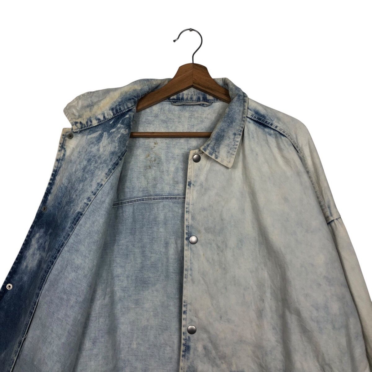 Japanese Brand × Vintage 📌Vintage Acid Wash Bomber Jacket Gu Japan Issey Miyake Size US L / EU 52-54 / 3 - 13 Thumbnail