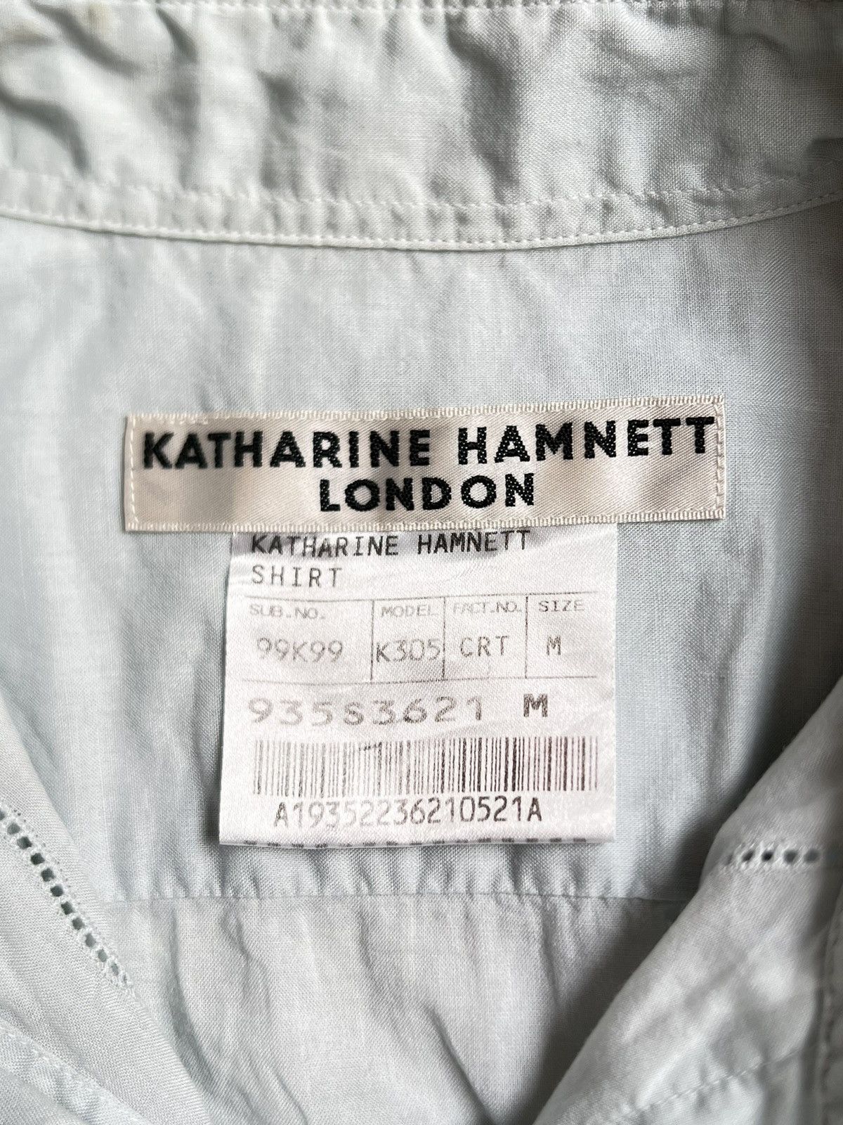 Katharine Hamnett London Katharine Hamnett London Shirt Size US S / EU 44-46 / 1 - 11 Thumbnail