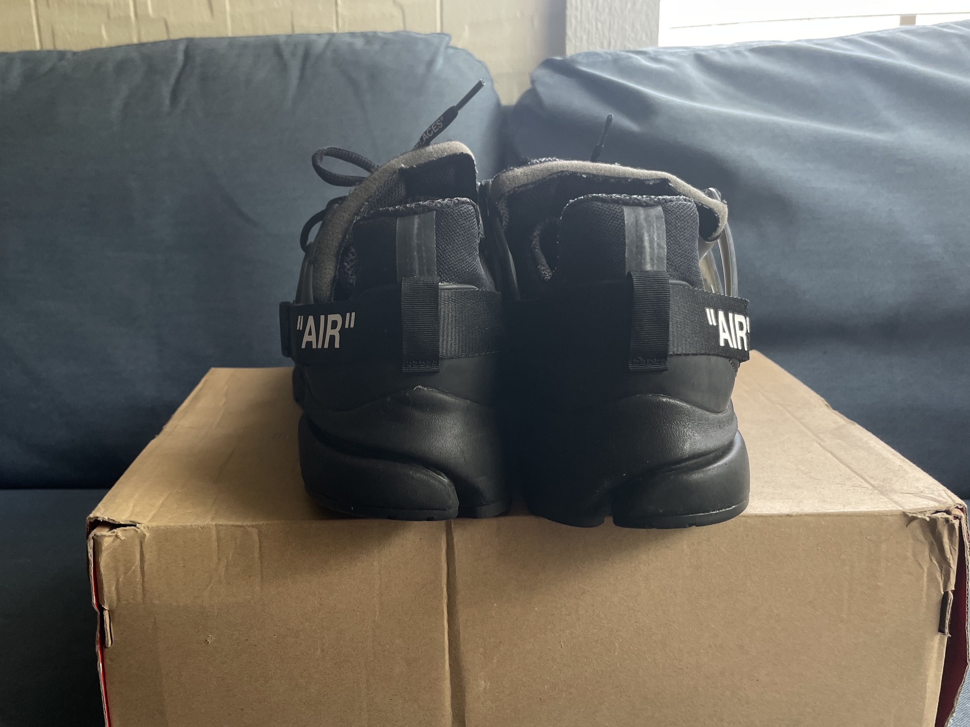 Nike × Off-White Deadstock Nike x Off White Prestos Black Size US 13 / EU 46 - 4 Thumbnail
