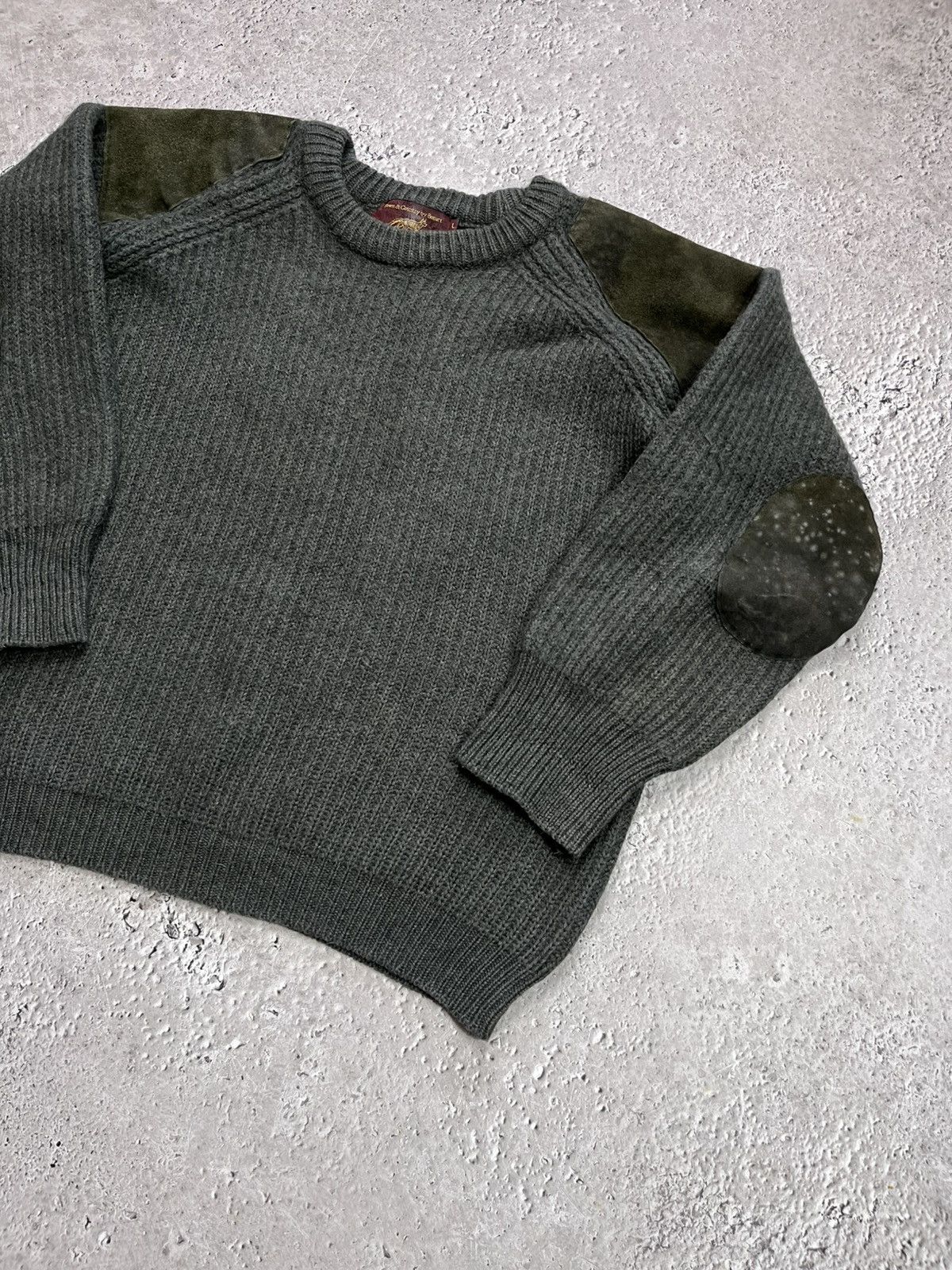 Other Town & Country by Bonart British Wool Sweater Elbow UK L Size US L / EU 52-54 / 3 - 2 Thumbnail