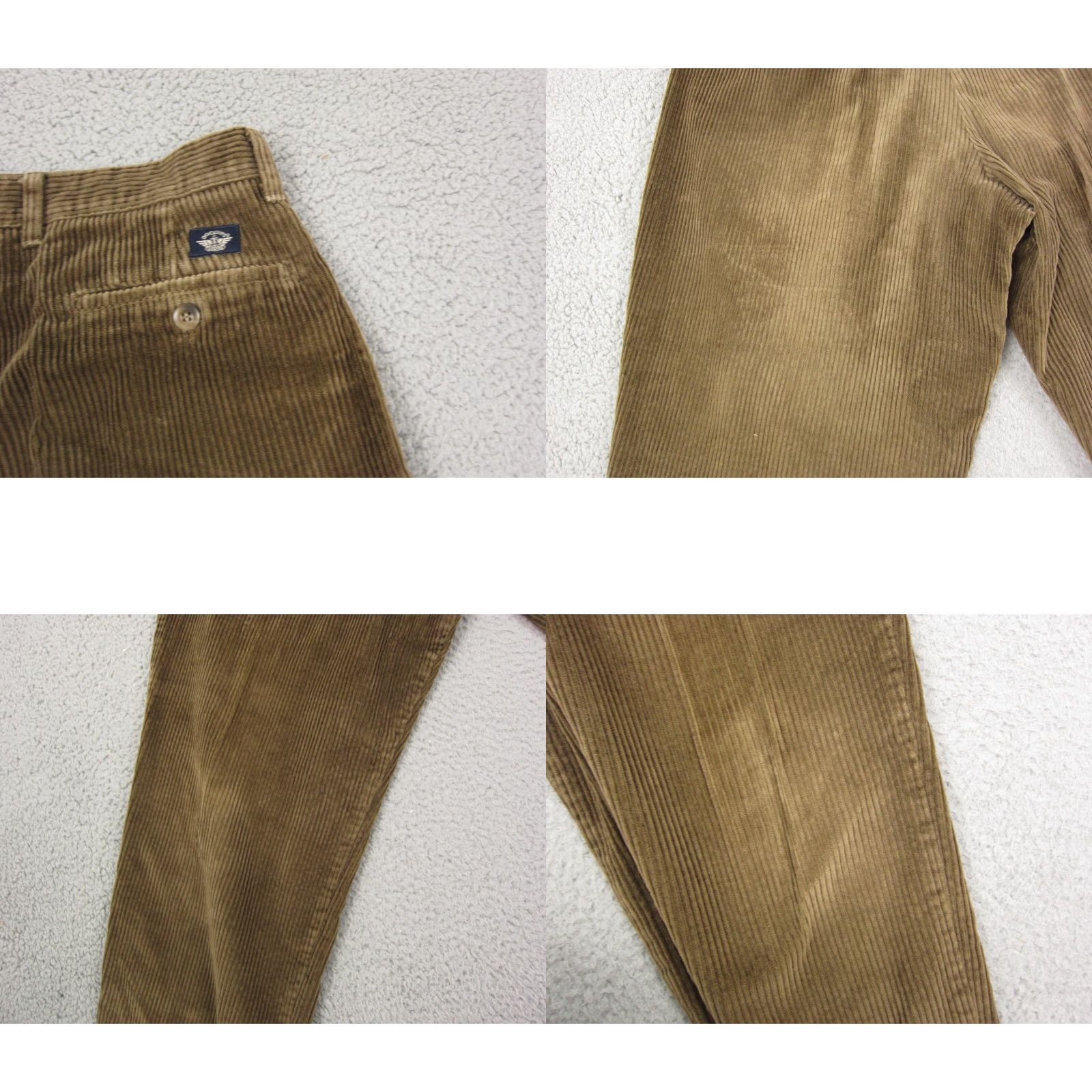 Dockers VINTAGE Dockers Pants Khakis Corduroy Green 36x30 Men Straight Baggy 90s Khakis Mens Dockers Pants Size US 36 / EU 52 - 10 Thumbnail