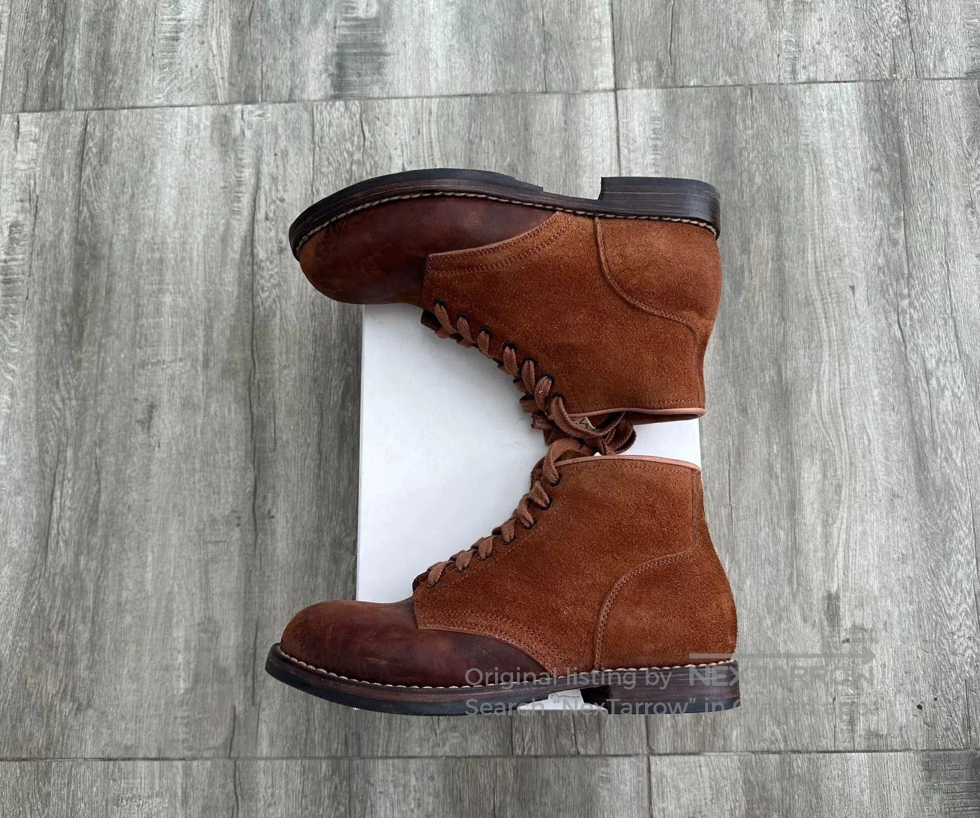 Visvim visvim brigadier boots with leather detailing. Size US 9 / EU 42 - 3 Thumbnail