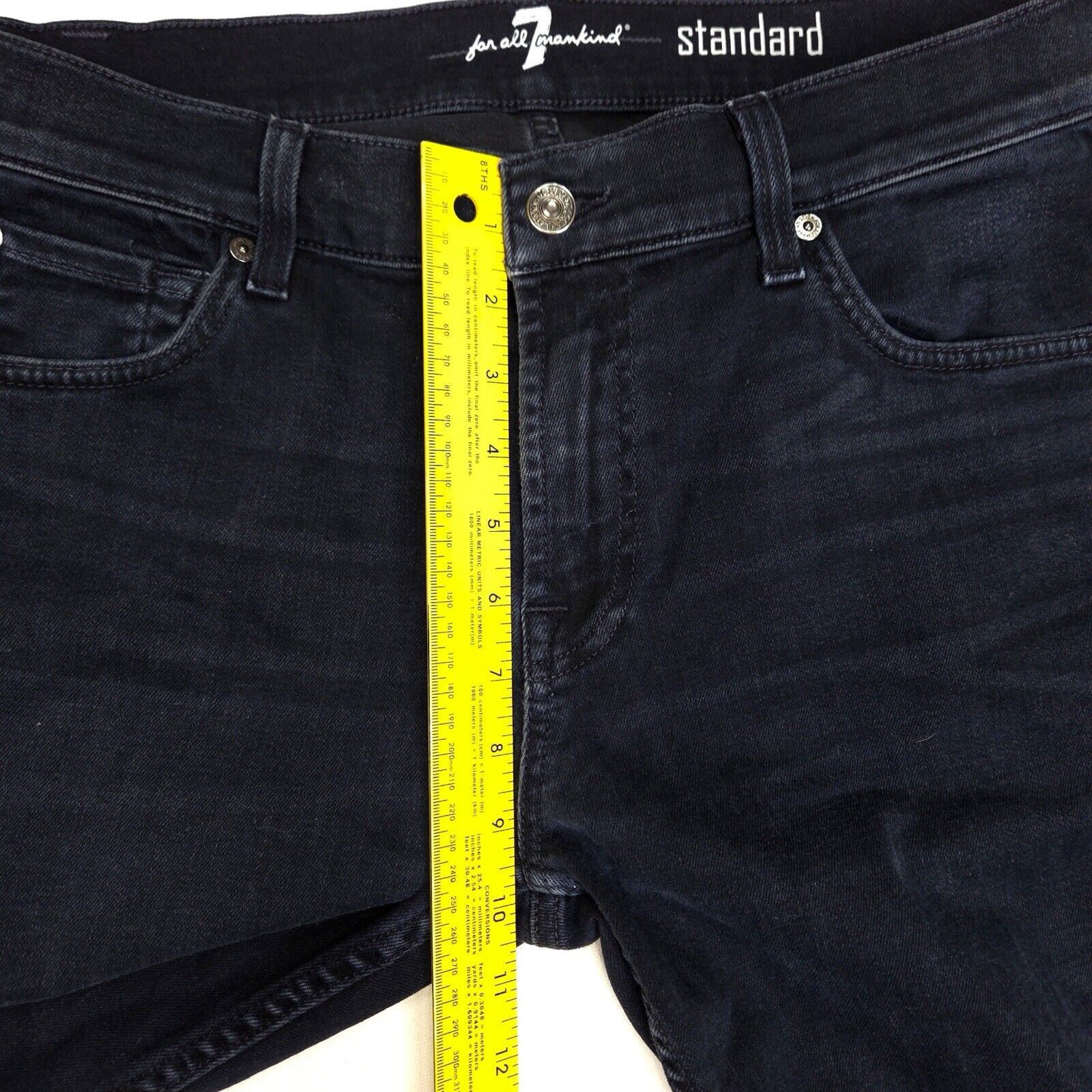 7 For All Mankind 7 For All Mankind Jeans Standard Mens 31x28 Regular Straight Size US 31 - 5 Thumbnail