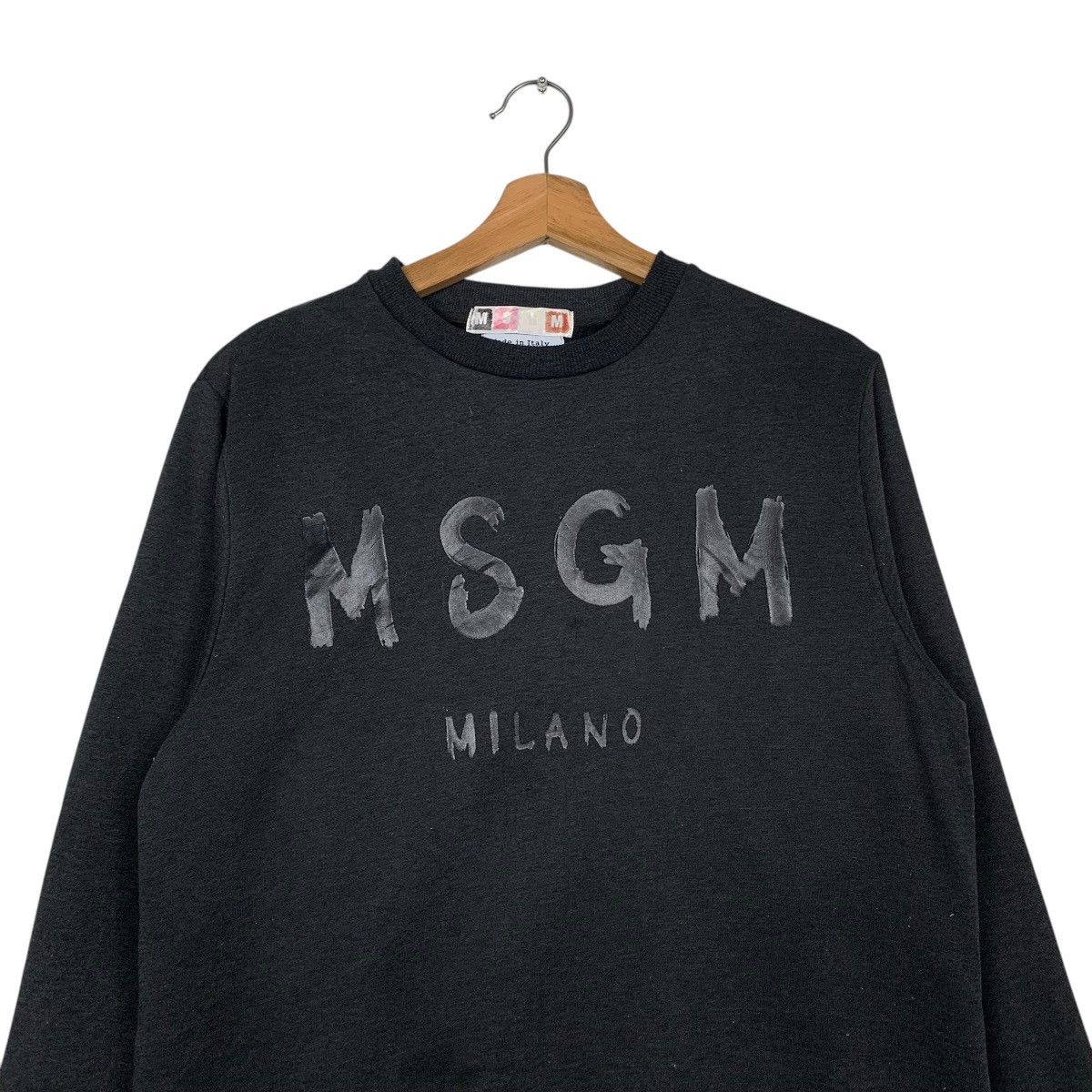 MSGM MSGM Milano Crewneck Sweatshirt Size US M / EU 48-50 / 2 - 2 Thumbnail