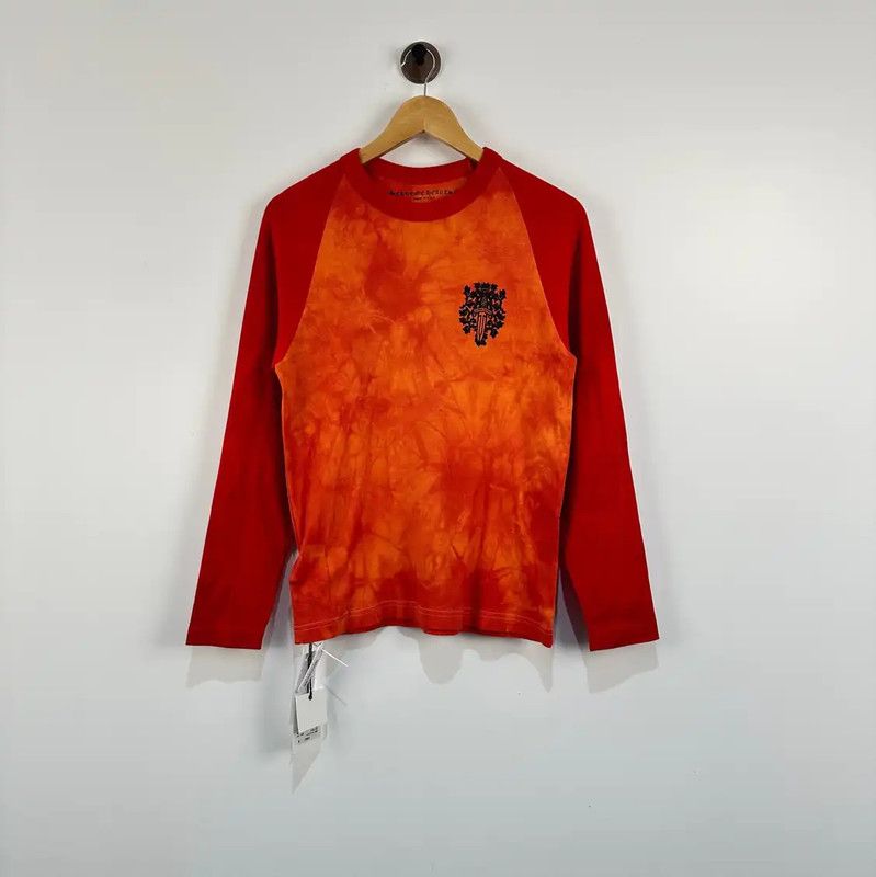 Chrome Hearts Chrome Hearts Orange and Red Long Sleeve T-Shirt 0089 Size US M / EU 48-50 / 2 - 1 Thumbnail