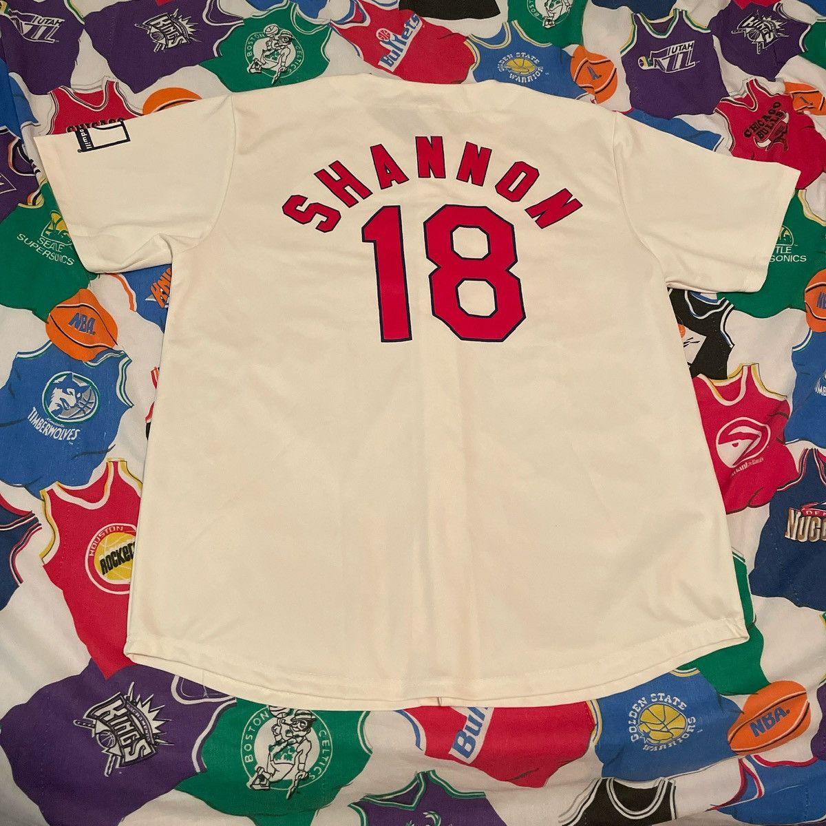 MLB Y2K MLB Mike Shannon St. Louis Cardinals Baseball Jersey Size US XL / EU 56 / 4 - 1 Thumbnail