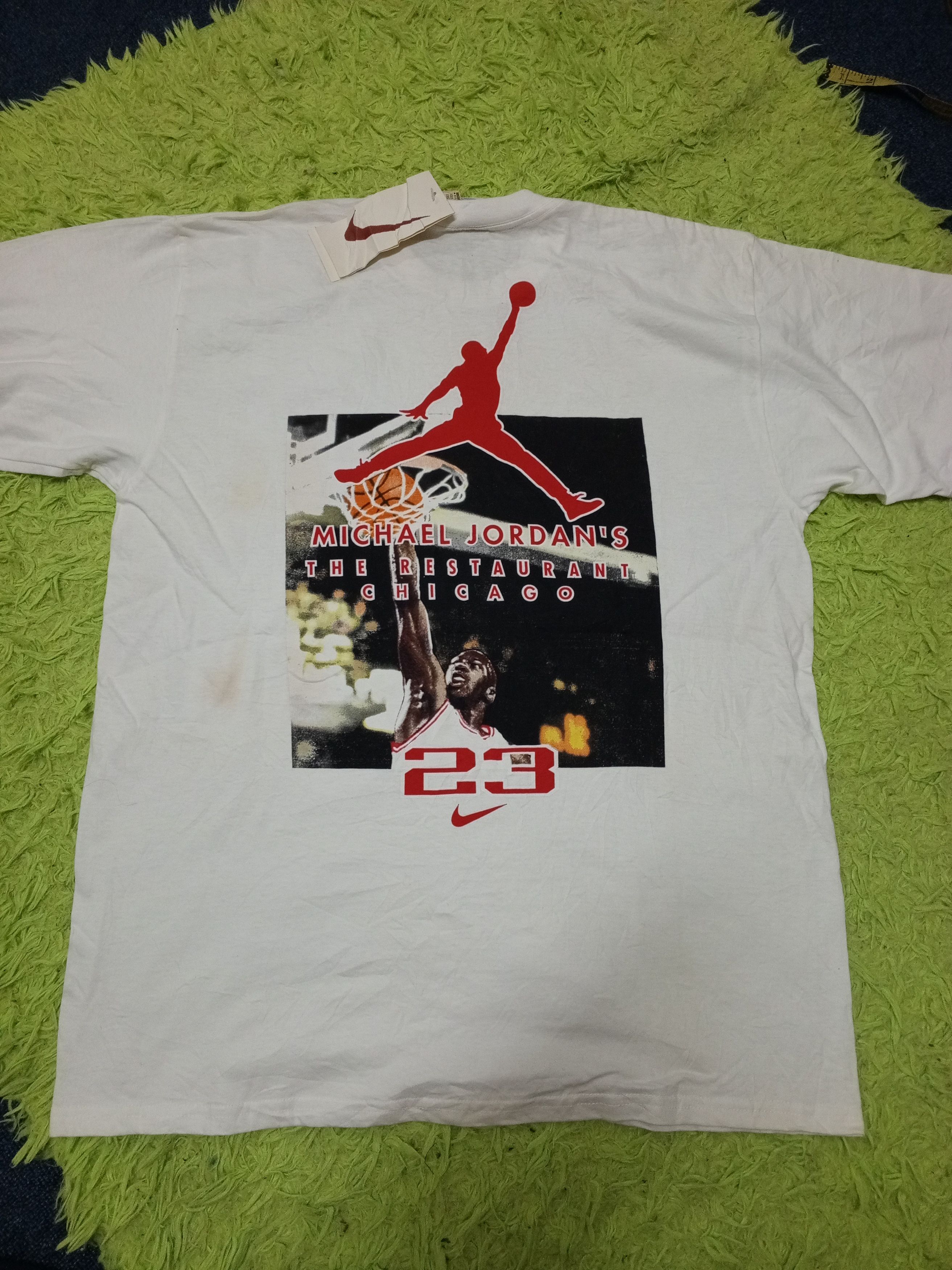 Nike × Vintage NIKE MICHAEL JORDAN'S CHICAGO RARE Size US XL / EU 56 / 4 - 3 Thumbnail
