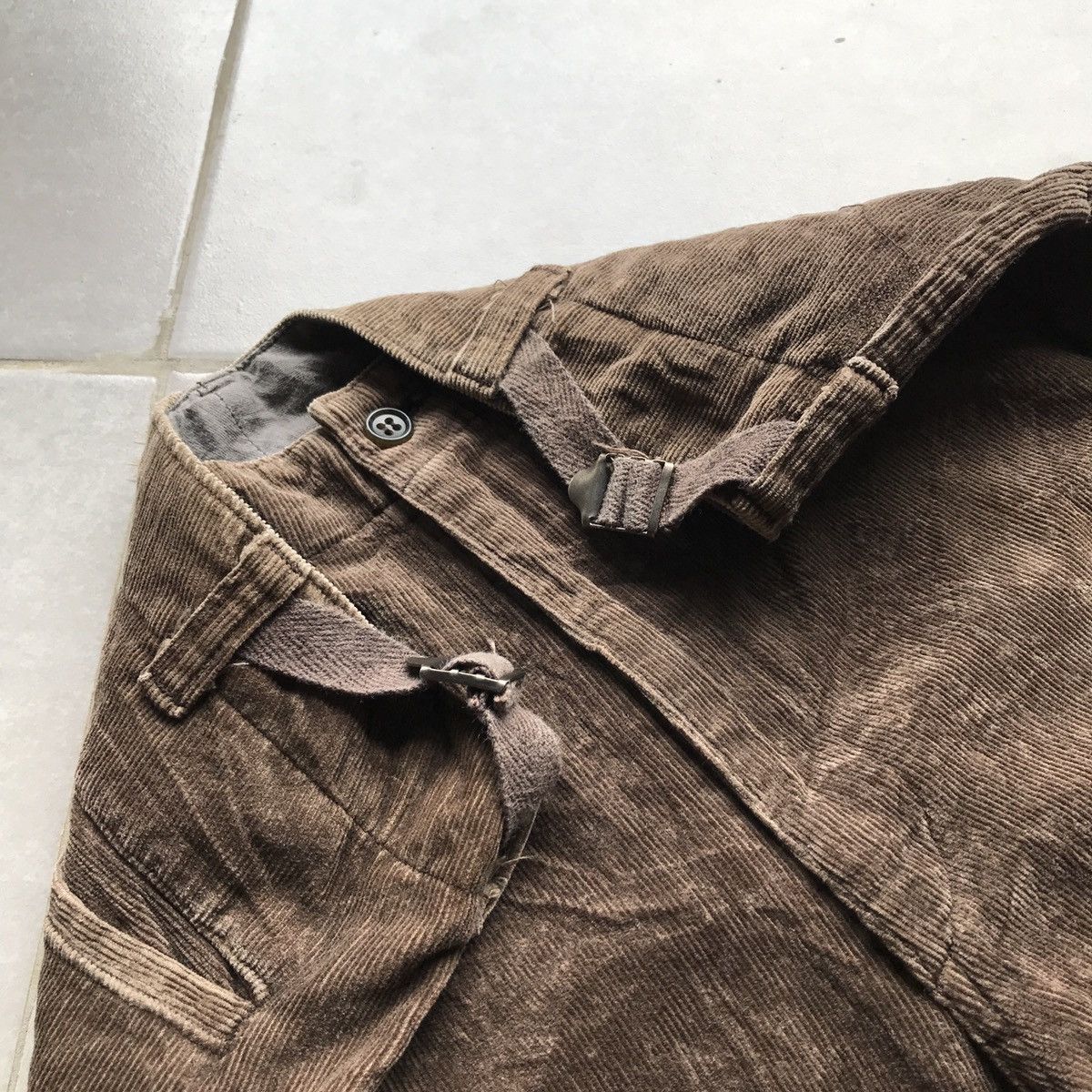 Issey Miyake IM DENIM by Issey Miyake corduroy pant Size US 32 / EU 48 - 6 Thumbnail