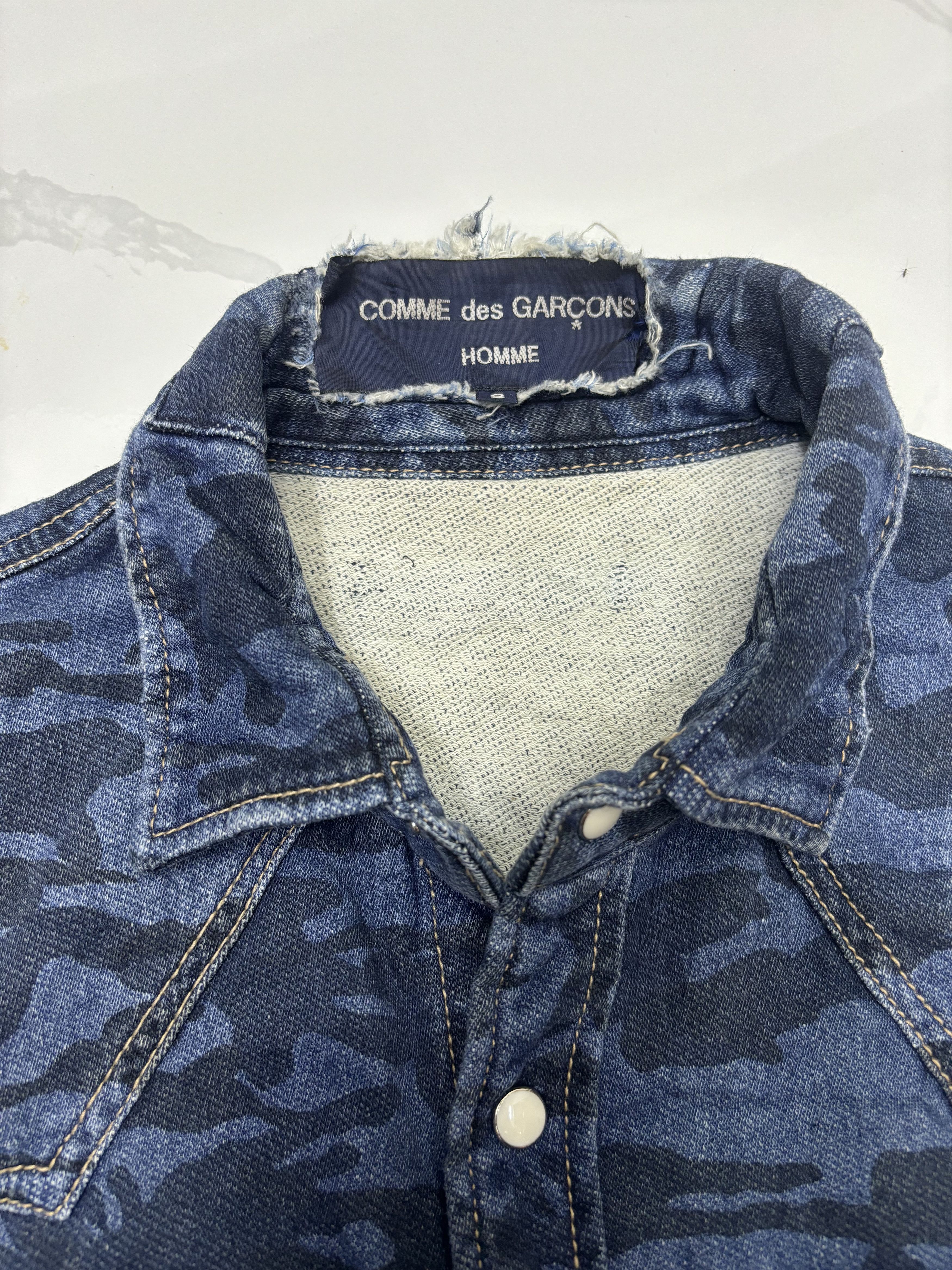 Comme des Garcons COMME DES GARCONS HOMME BORO PATCHWORK CAMO BUTTON SHIRT Size US S / EU 44-46 / 1 - 12 Thumbnail