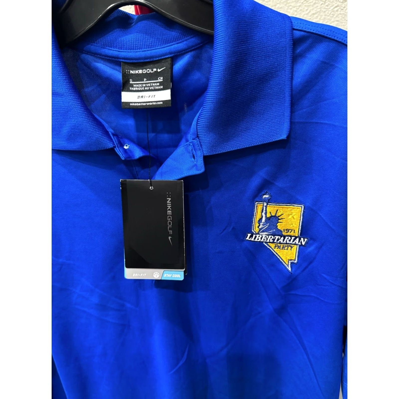 Nike Nike Nevada Libertarian POLO SHIRT S Men Multicolor Long Sleeve XS? Size US S / EU 44-46 / 1 - 7 Thumbnail
