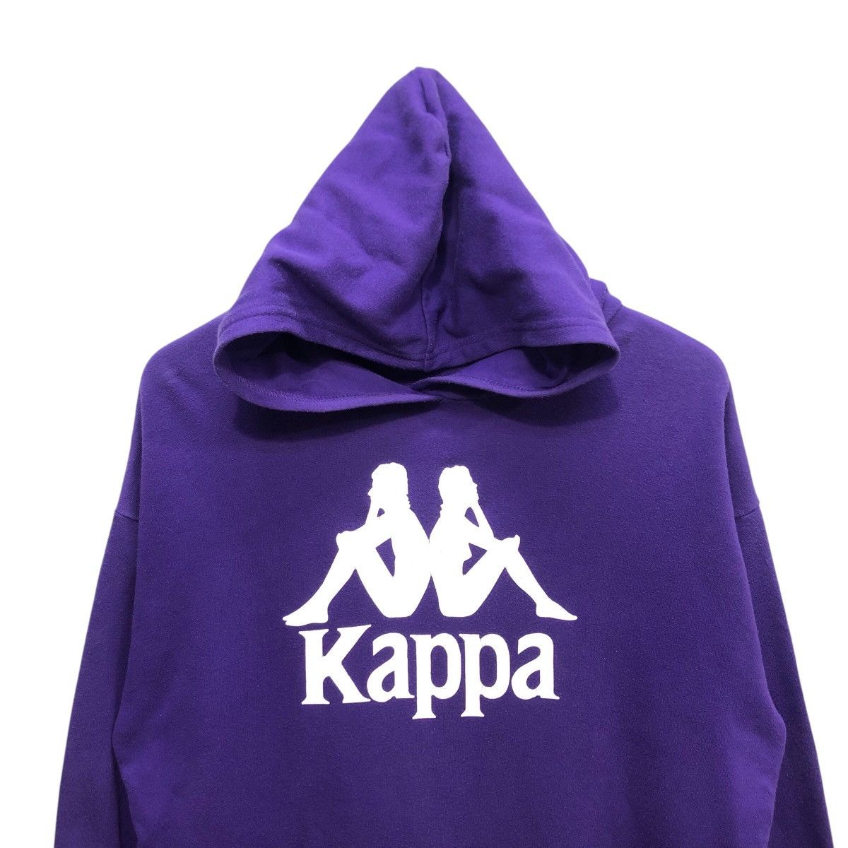 Kappa Vintage kappa hoodie very big logo extremely rare Size US L / EU 52-54 / 3 - 2 Thumbnail