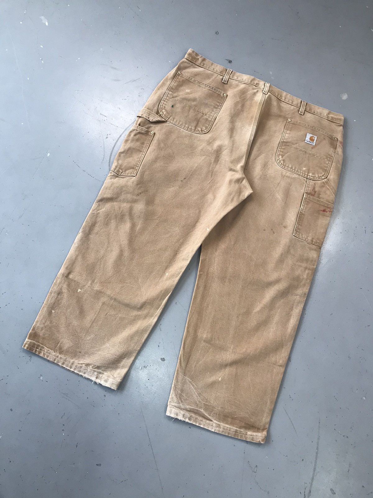 Carhartt × Vintage Vintage Carhartt B01 BRN double knee denim Size US 44 / EU 60 - 13 Thumbnail