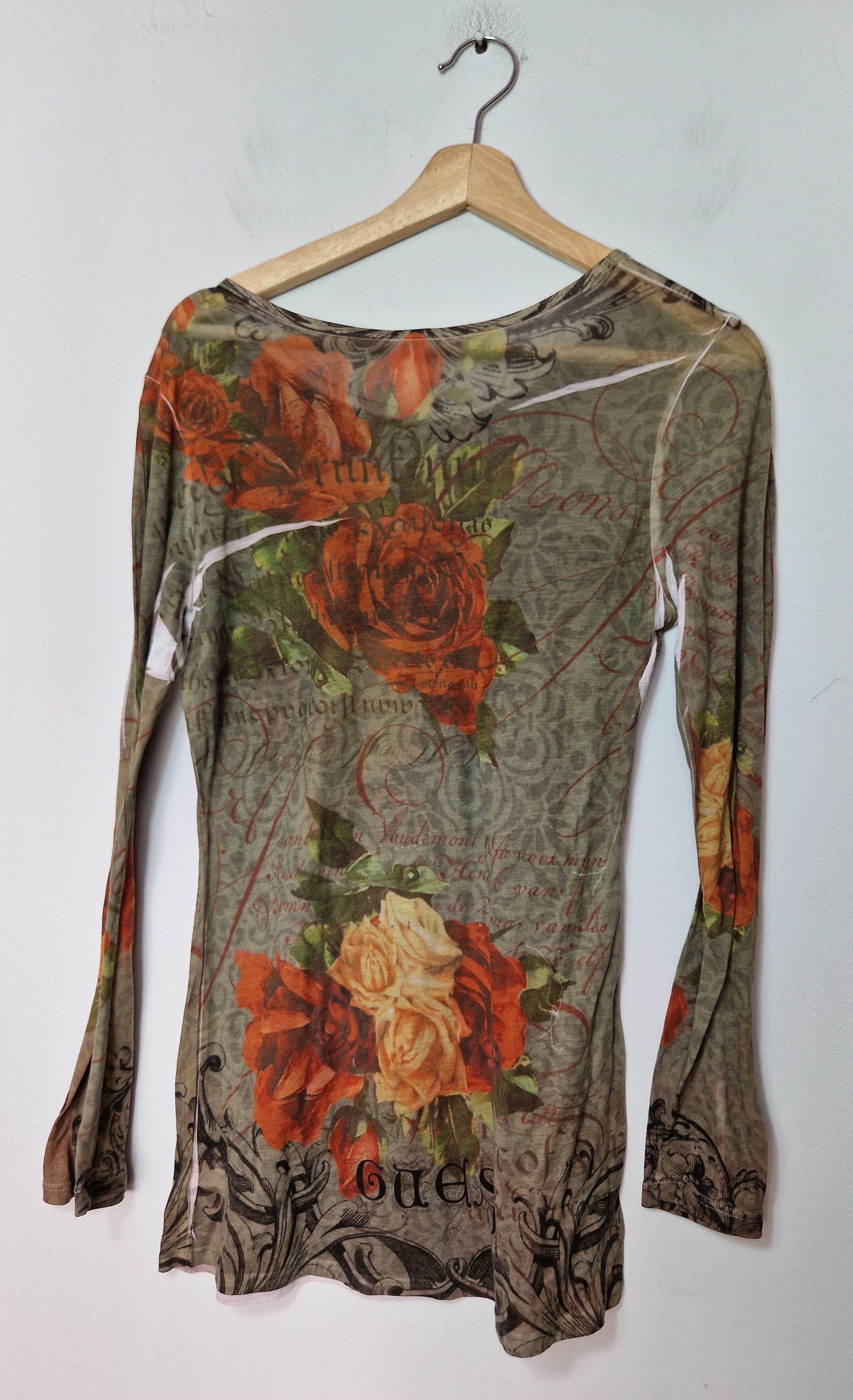 Guess × Japanese Brand × Vintage Guess Made in USA mesh top gaultier style y2k vintage Size L / US 10 / IT 46 - 4 Thumbnail