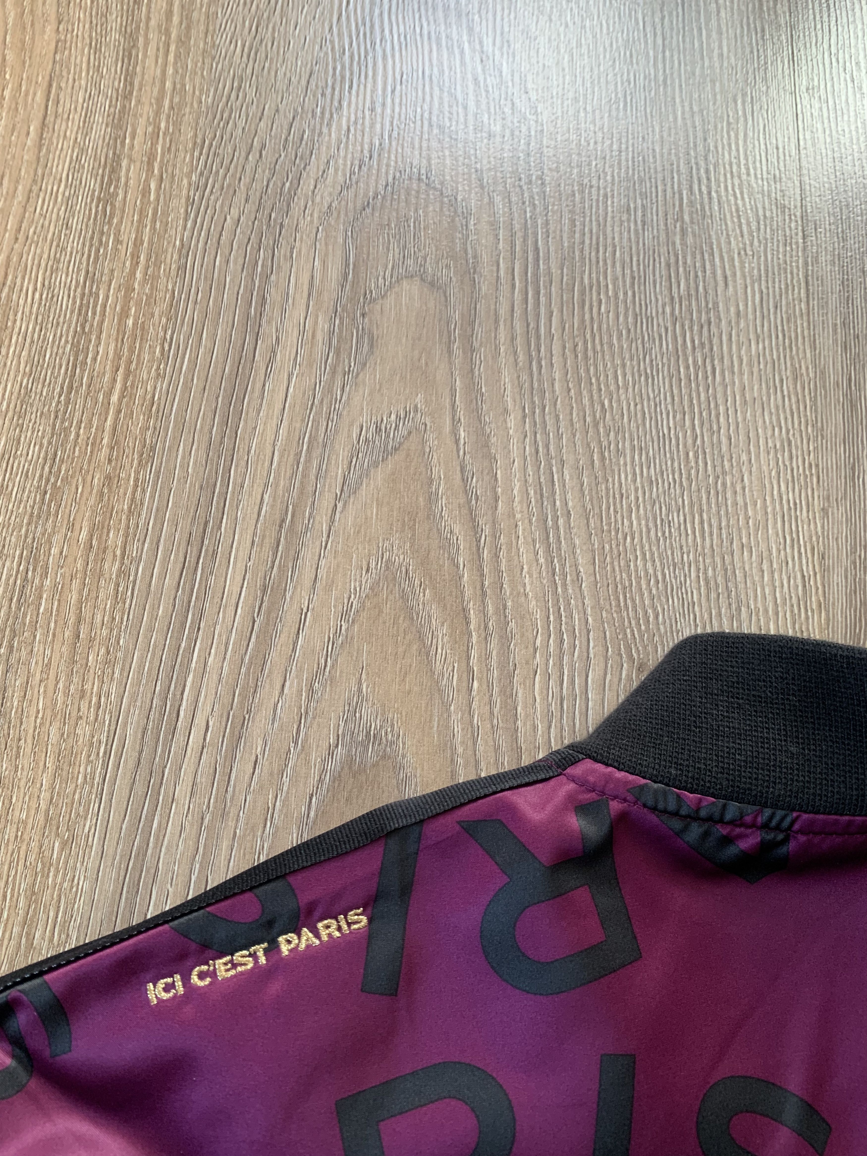 Jordan Brand Nike Air Jordan Paris Saint-Germain Women's Burgundy Jacket Size S / US 4 / IT 40 - 8 Thumbnail