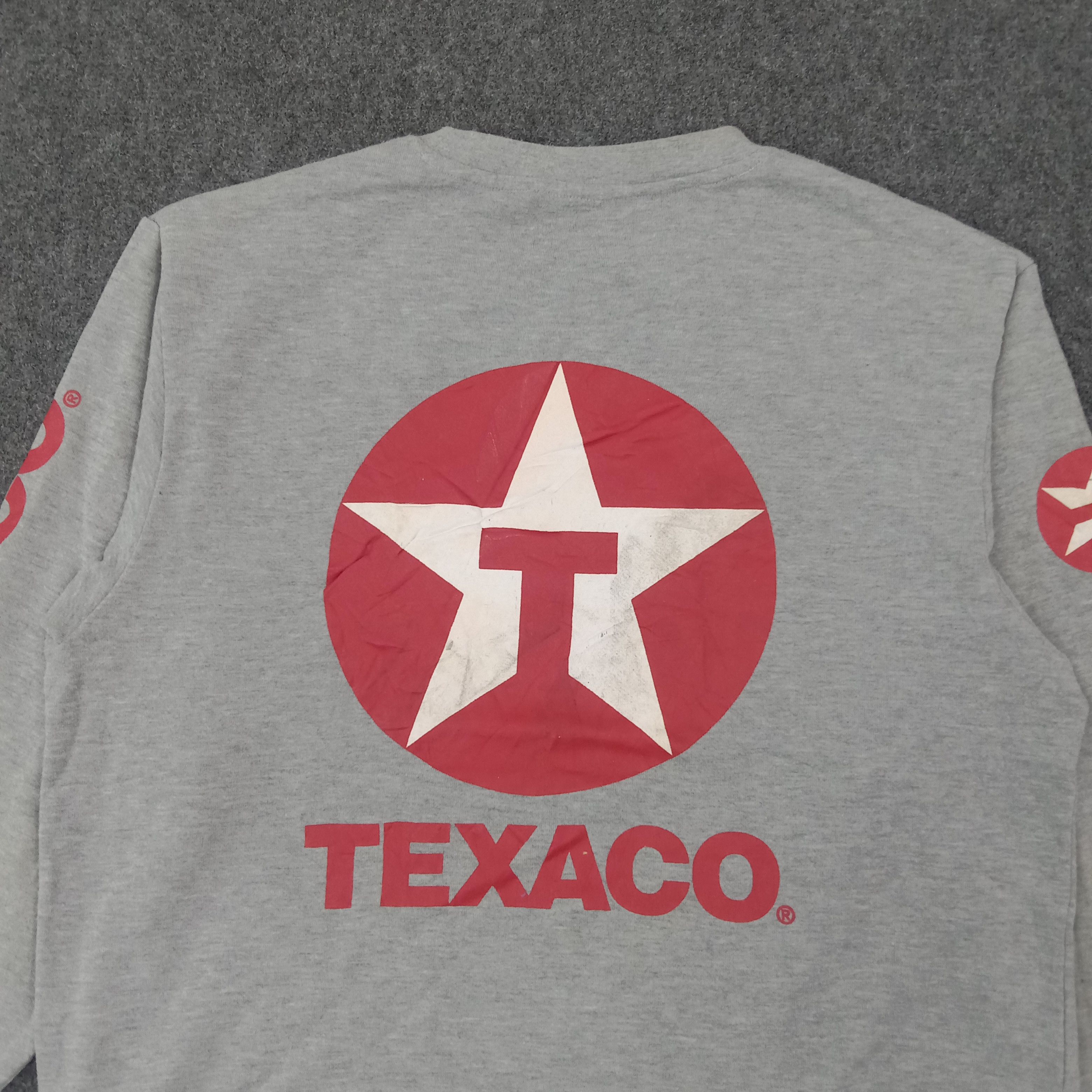 Other TEXACO Petroleum Oil and Gas Racing Sweatshirt C266N8 Size US M / EU 48-50 / 2 - 2 Thumbnail