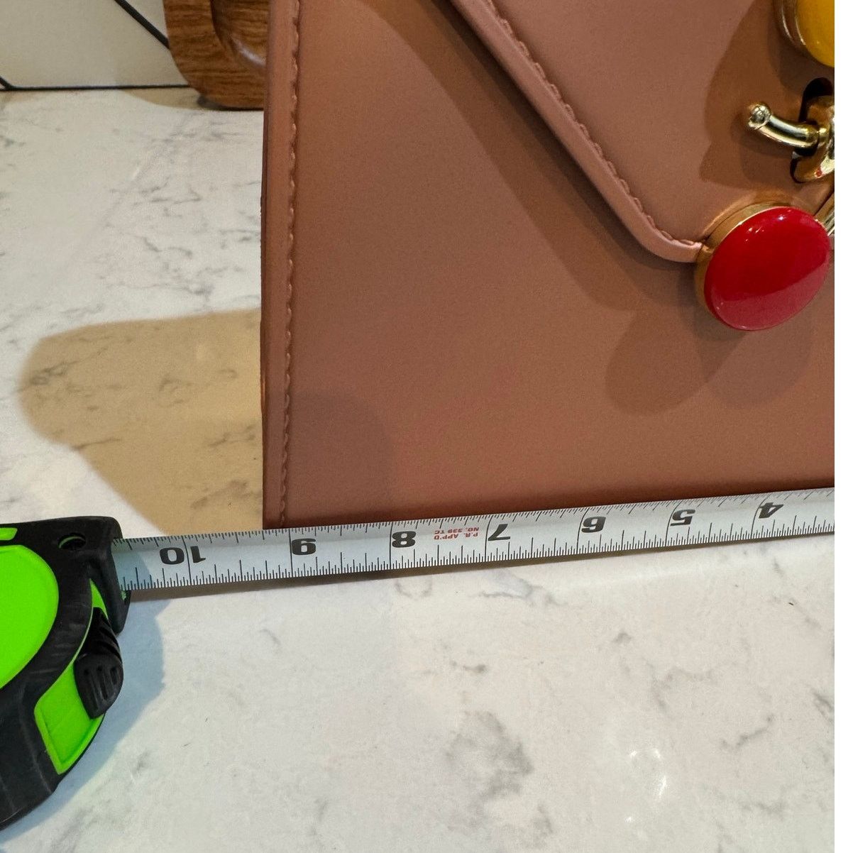 Other Chivah brand structured top handle handbag pink silicone Size ONE SIZE - 9 Thumbnail