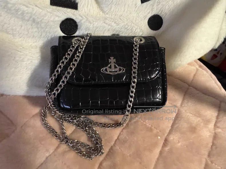 Vivienne Westwood Vivienne Westwood size os Mini Junk Bag, Vintage Crocodile Size ONE SIZE - 2 Thumbnail