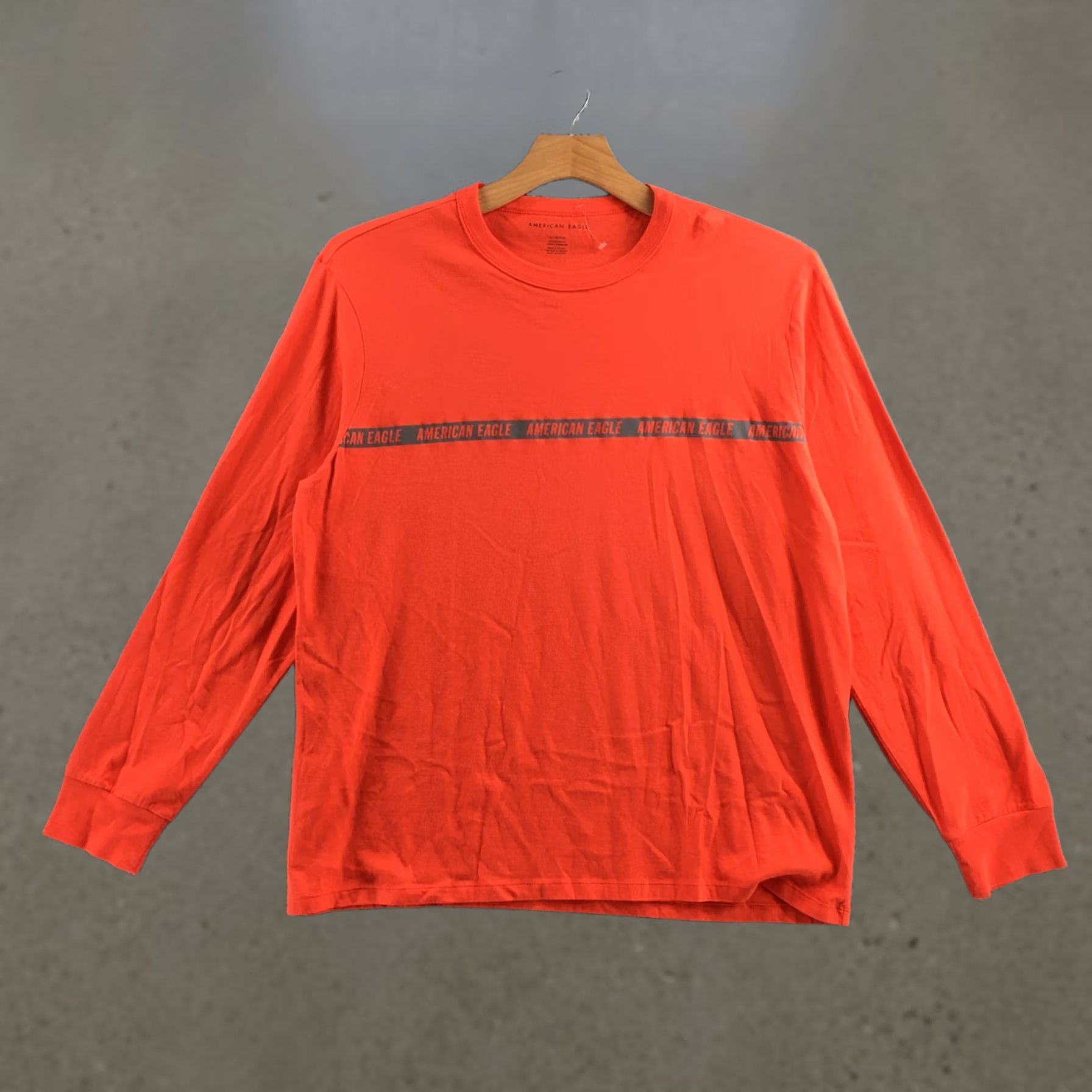 American Eagle Outfitters Red Long Sleeve Shirt Mens XL American Eagle Outfitters - Vintage - Good Condition Size US XL / EU 56 / 4 - 1 Thumbnail