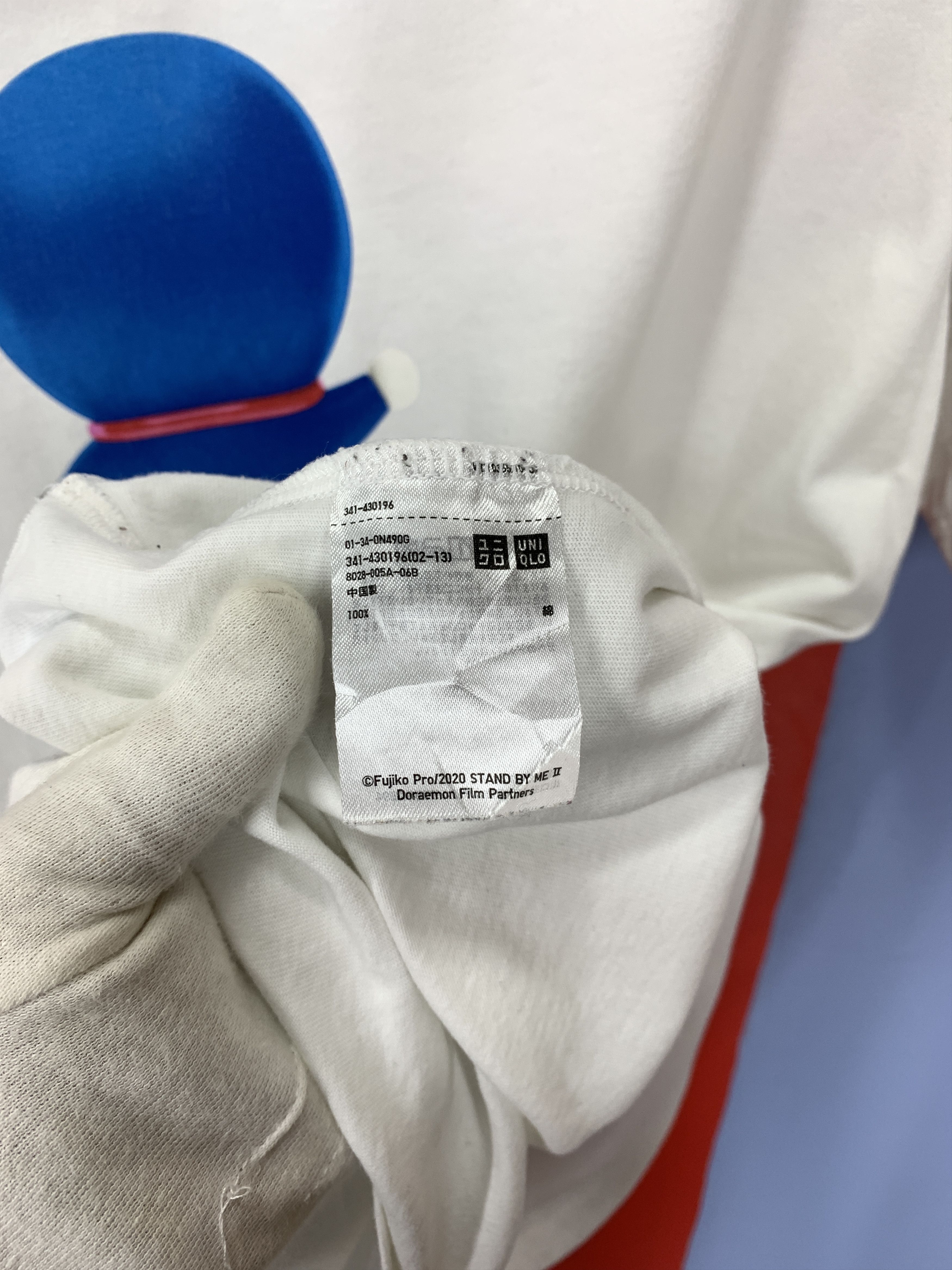 Cartoon Network × Uniqlo DORAEMON x UNIQLO Crew Neck T Shirt #1808/07 Size US M / EU 48-50 / 2 - 6 Thumbnail