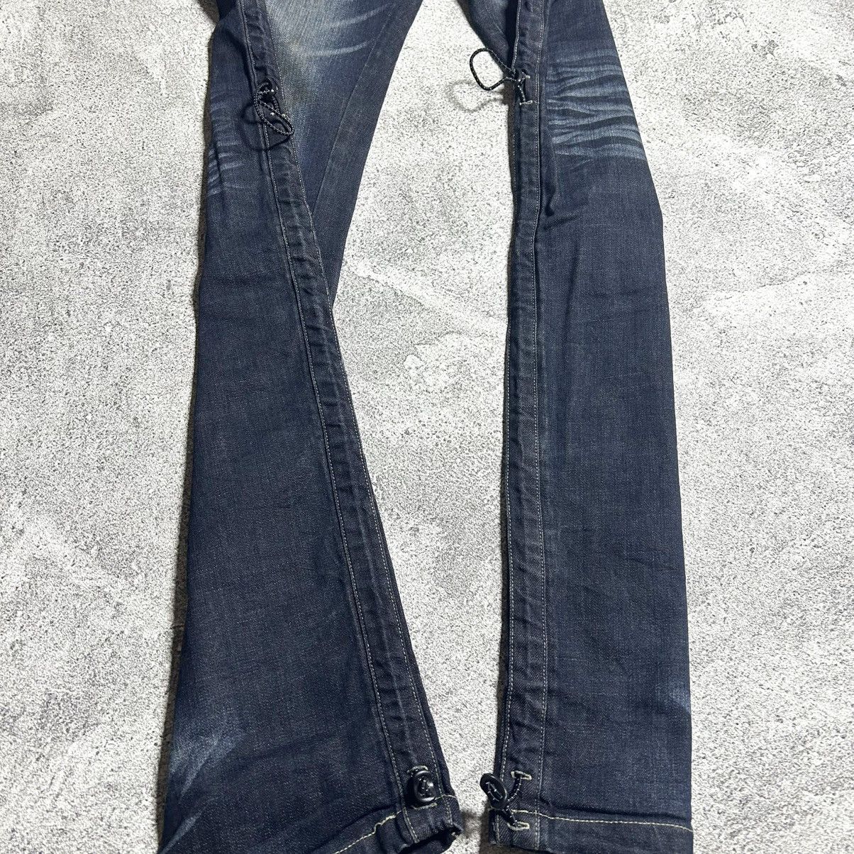 Japanese Brand Vintage Pants Denim PPFM DESTRUCT Strect Material Size US 35 - 13 Thumbnail