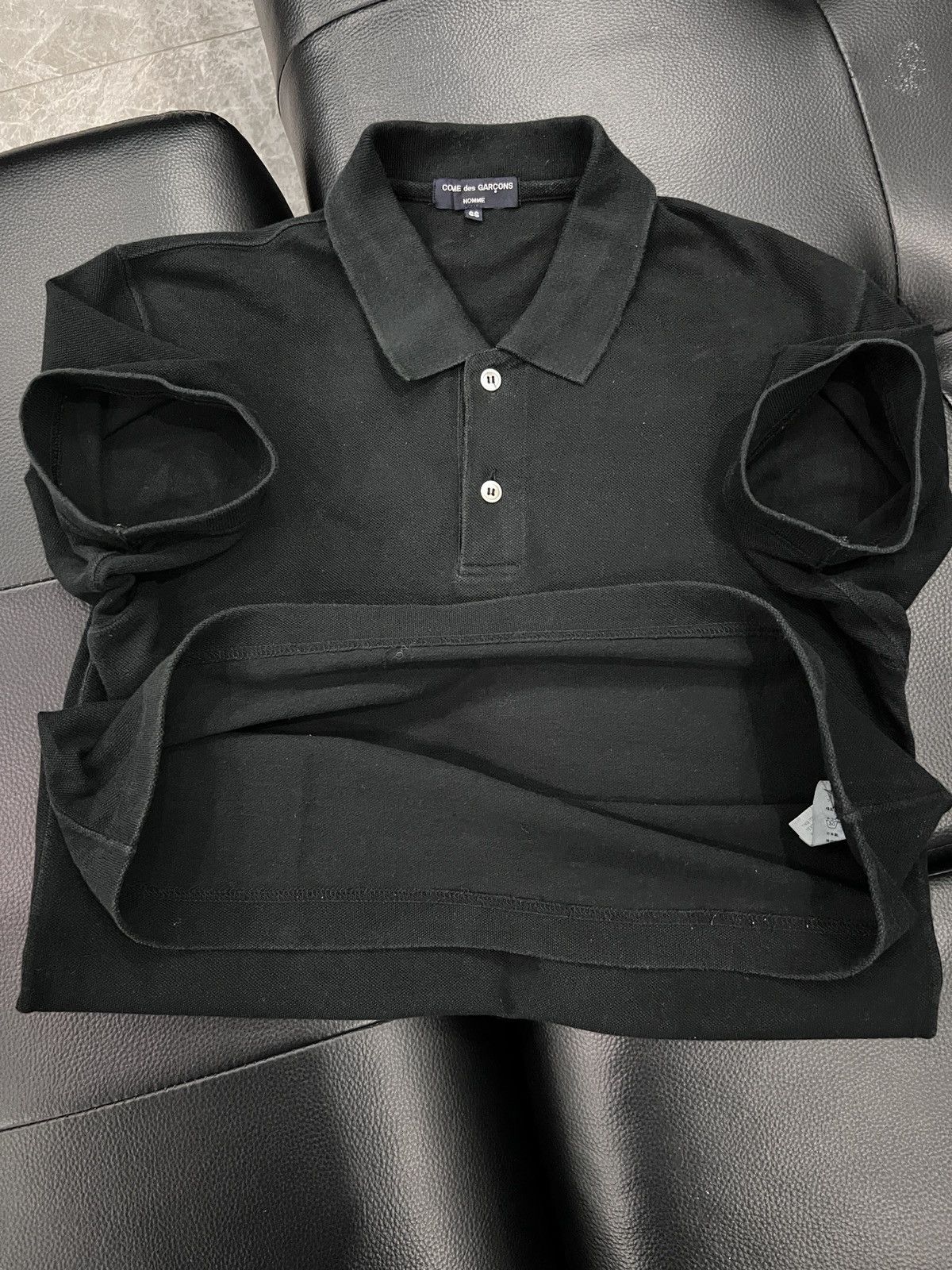 Comme des Garcons Homme Plus Comme des Garçons Homme 2008 Embroidered Chest Short Sleeve Size US S / EU 44-46 / 1 - 10 Thumbnail