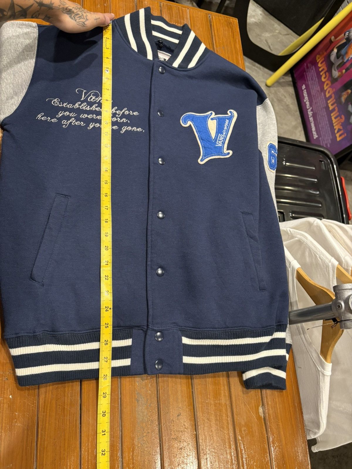 Vans Vintage Vans Varsity Jacket Size US L / EU 52-54 / 3 - 11 Thumbnail