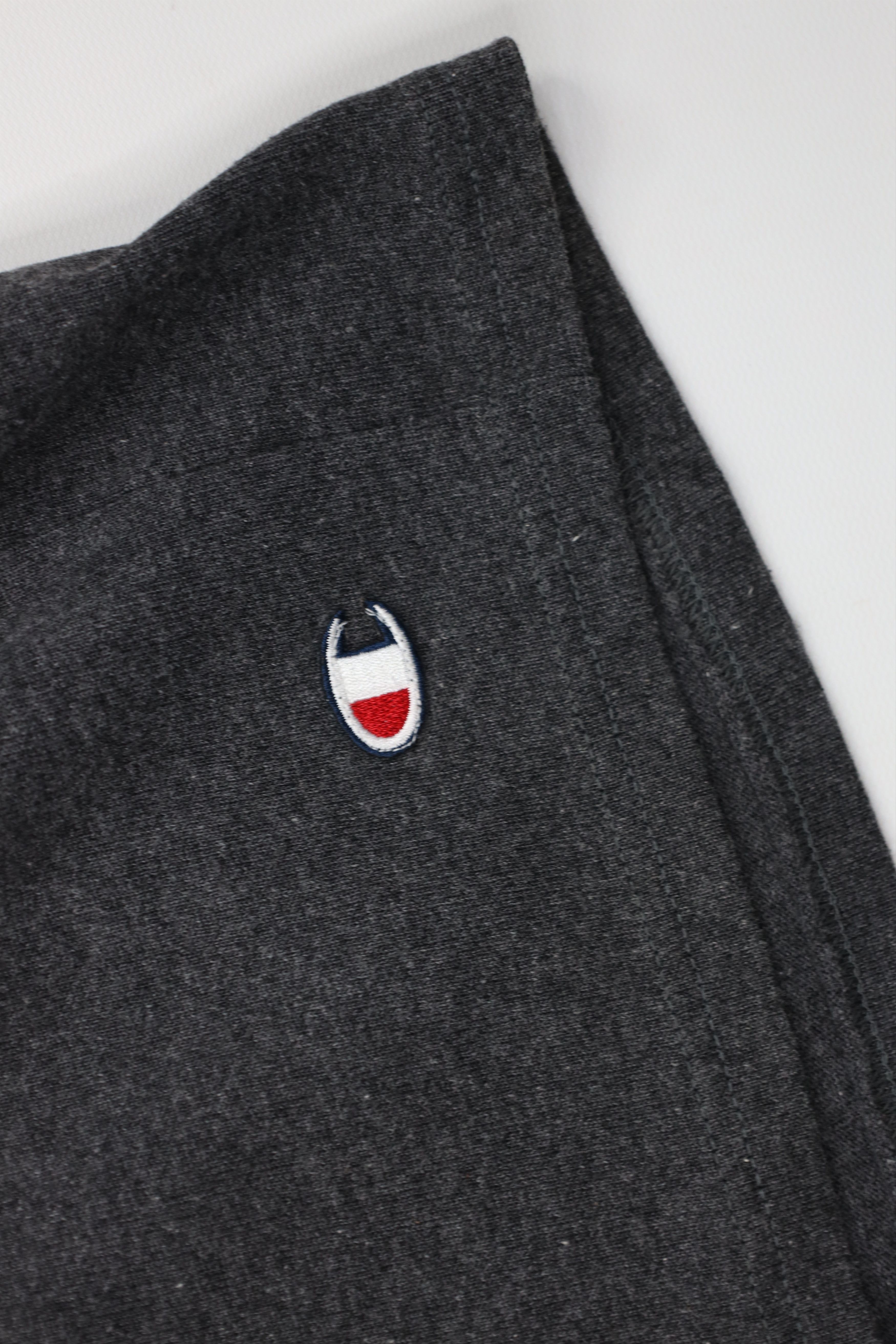 Champion Vintage 90s Champion Spell Above Knee Shorts Charcoal Gray Size US 36 / EU 52 - 5 Thumbnail