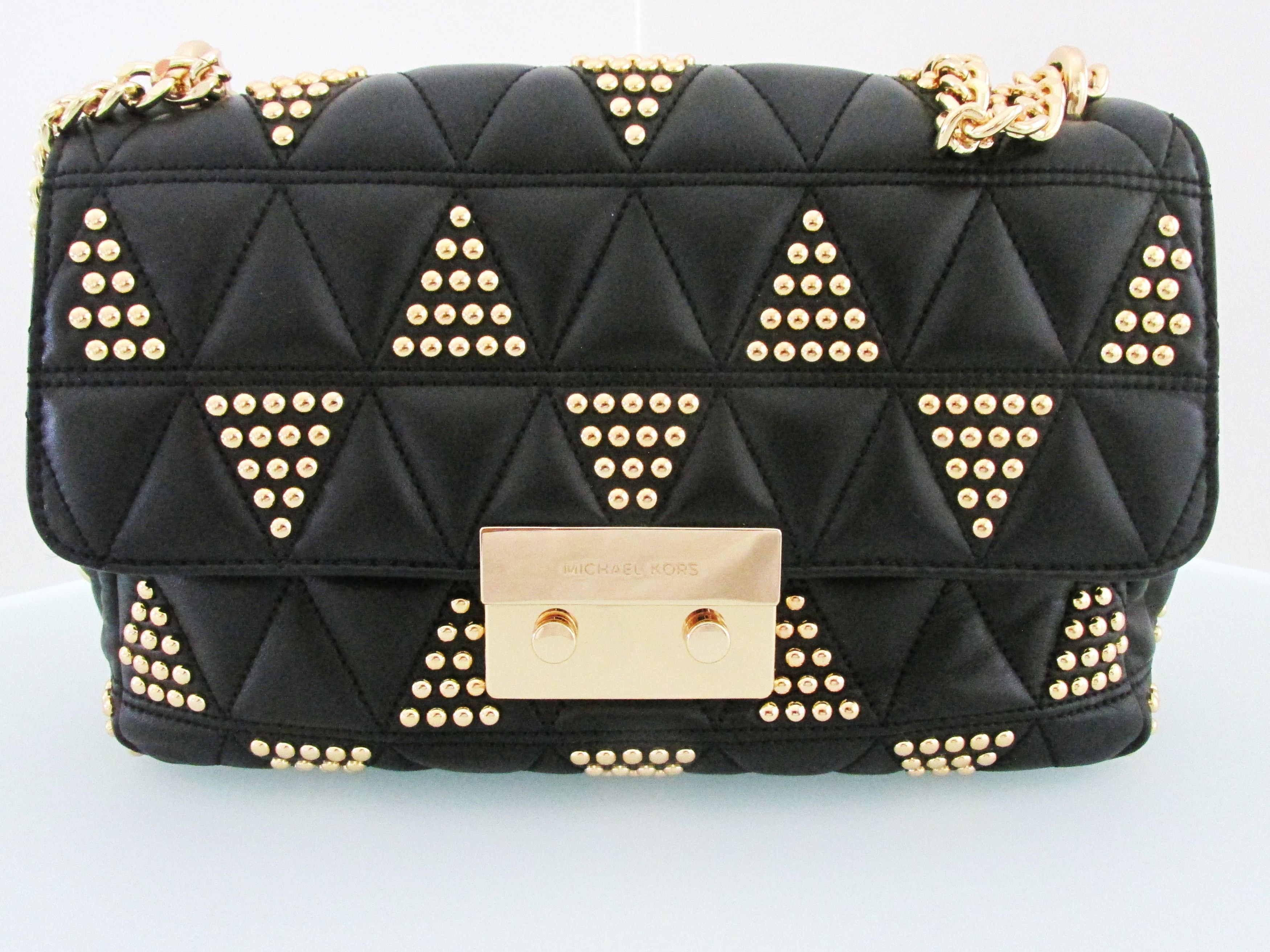 Michael Kors MIchael Kors New Leather Studded Handbag Size ONE SIZE - 2 Thumbnail