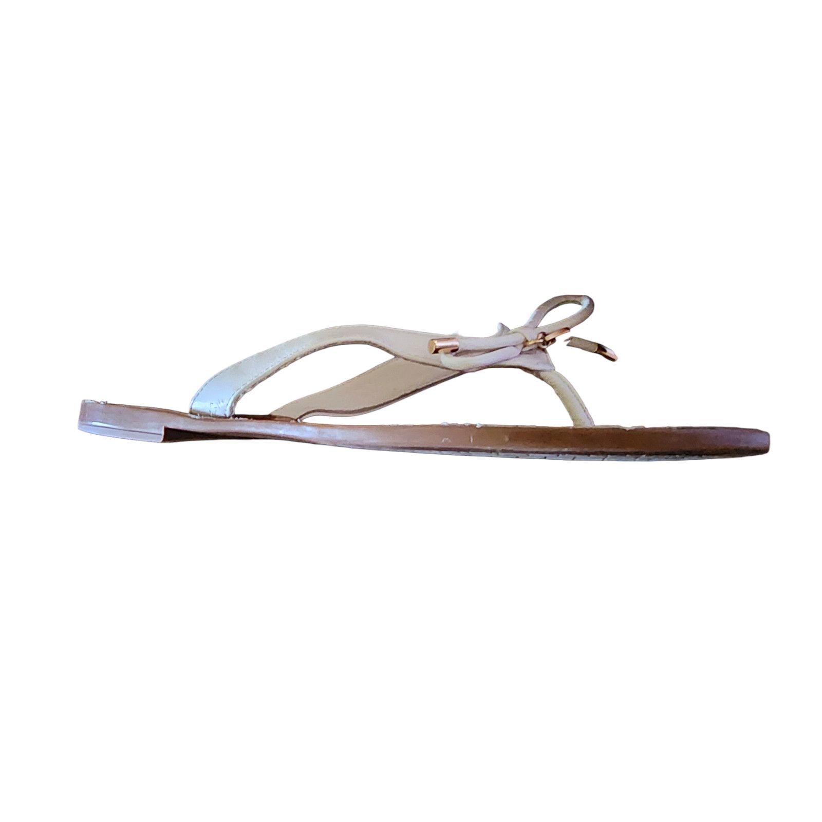 Kate Spade Kate Spade Charles White Thongs Sandals 7 M Bow Charm Size US 7 / IT 37 - 5 Thumbnail