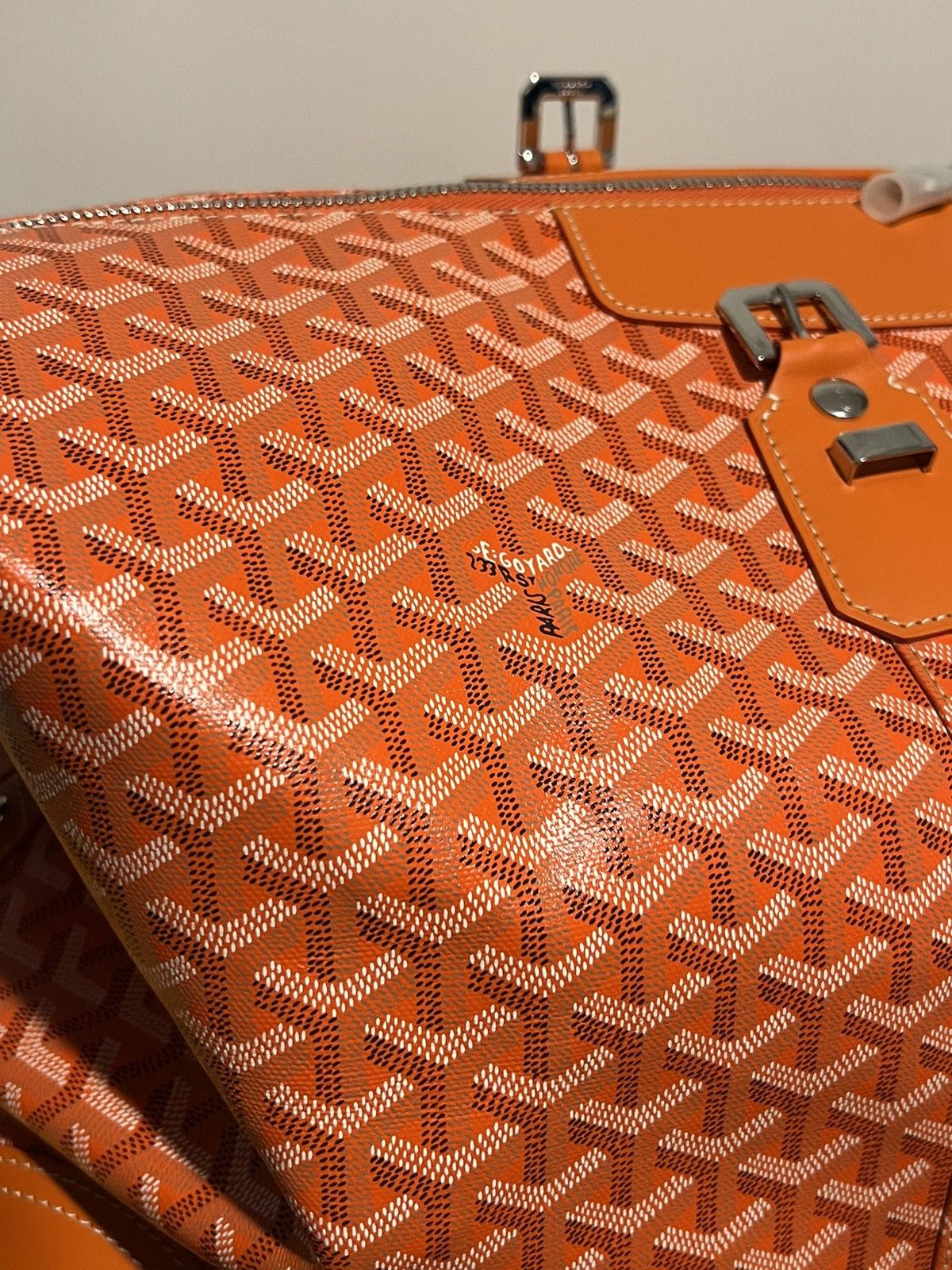 Goyard Goyard Bowling 55 MTO*ORANGE Size ONE SIZE - 5 Thumbnail