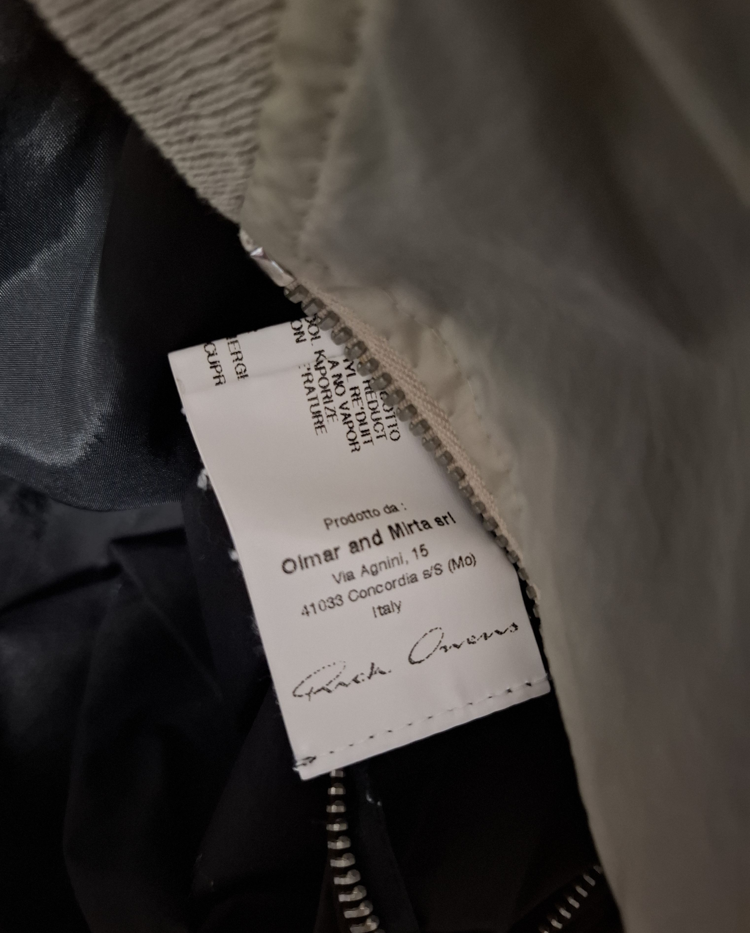 Rick Owens RO Flight Jakcet Size US M / EU 48-50 / 2 - 6 Thumbnail