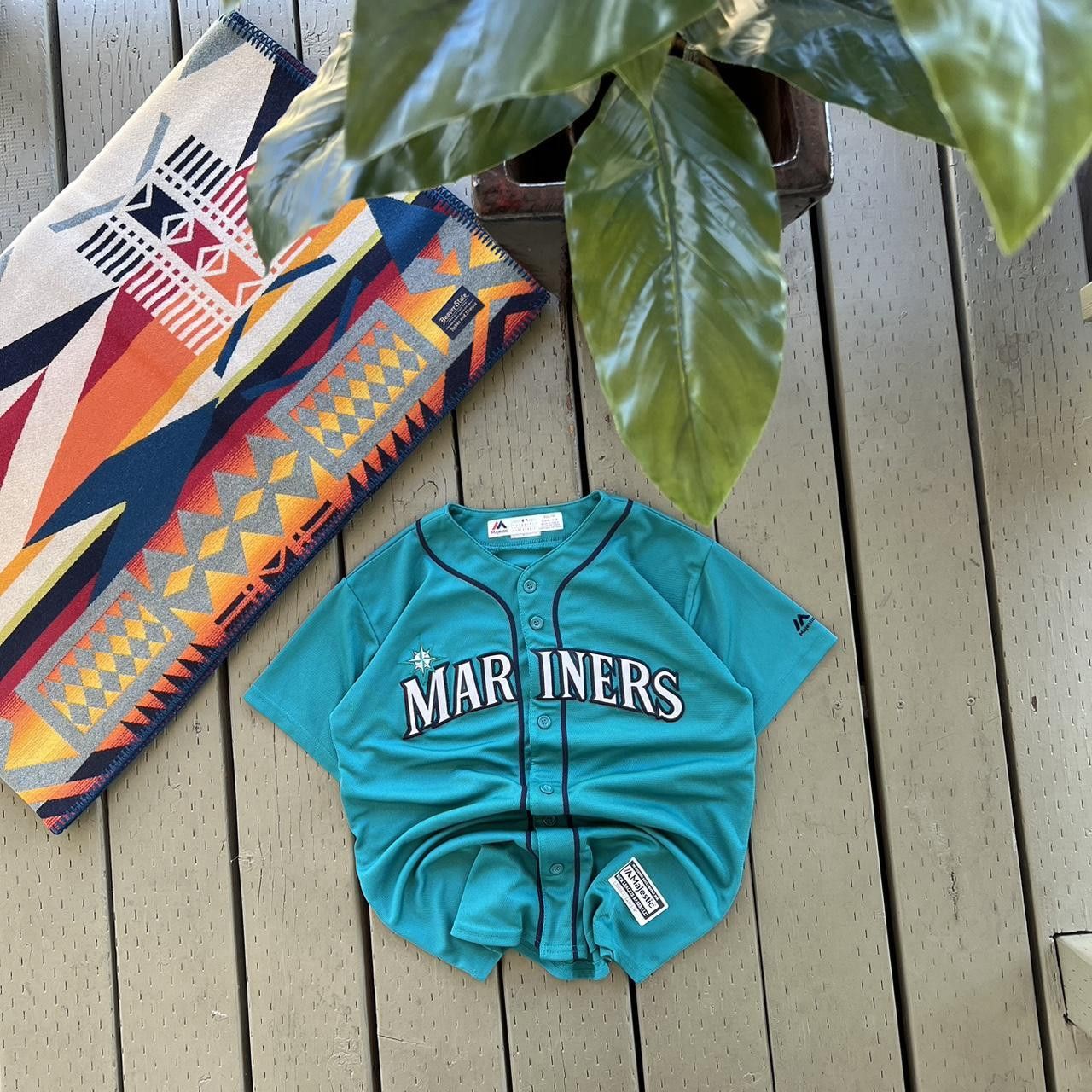MLB Seattle Mariners Nelson Cruz Team Issued Training Jersey Size US S / EU 44-46 / 1 - 1 Thumbnail