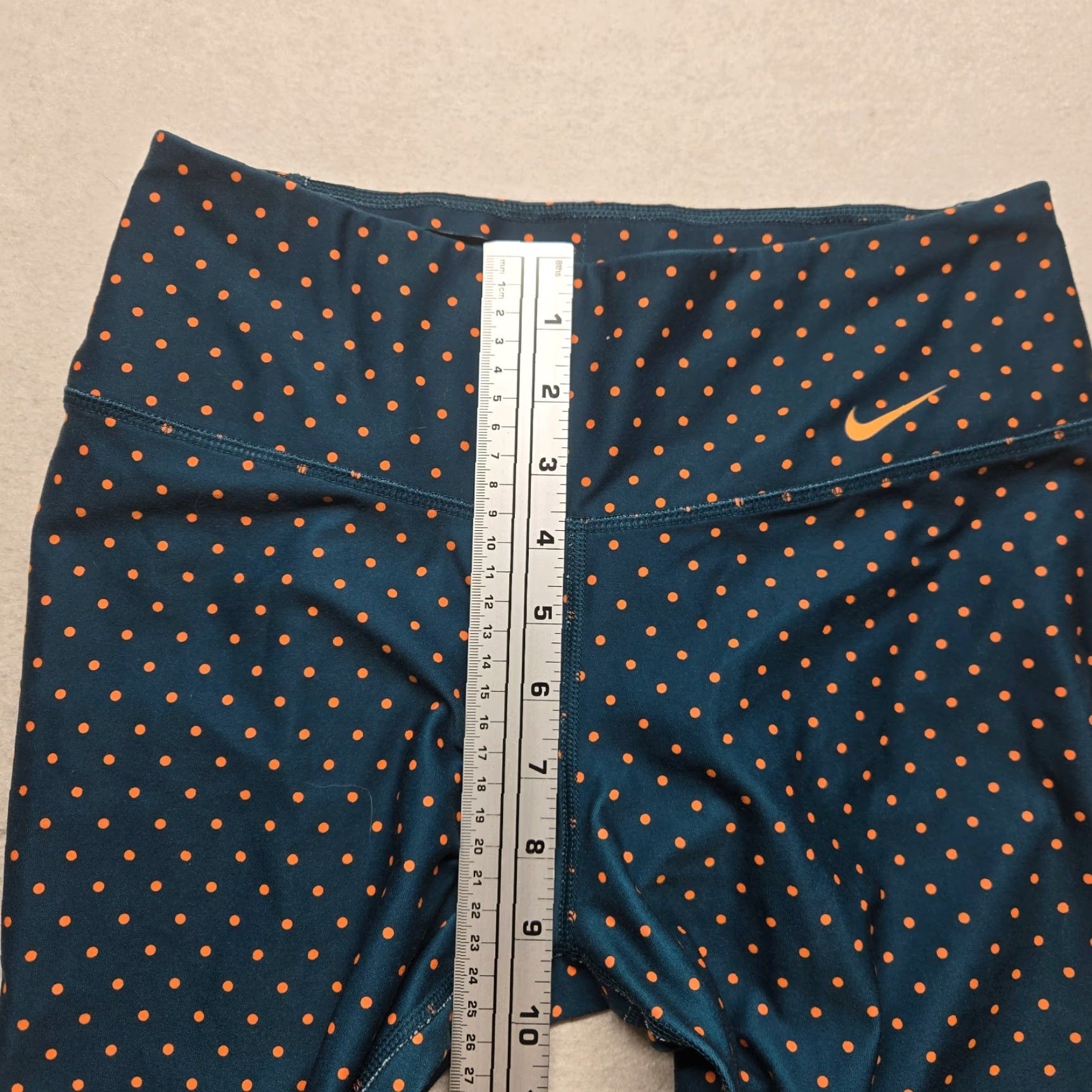 Nike Nike Dri-Fit Capri Leggings Women Small Blue Adult Pants Sports Capri Nike Logo Size 28" / US 6 / IT 42 - 4 Thumbnail