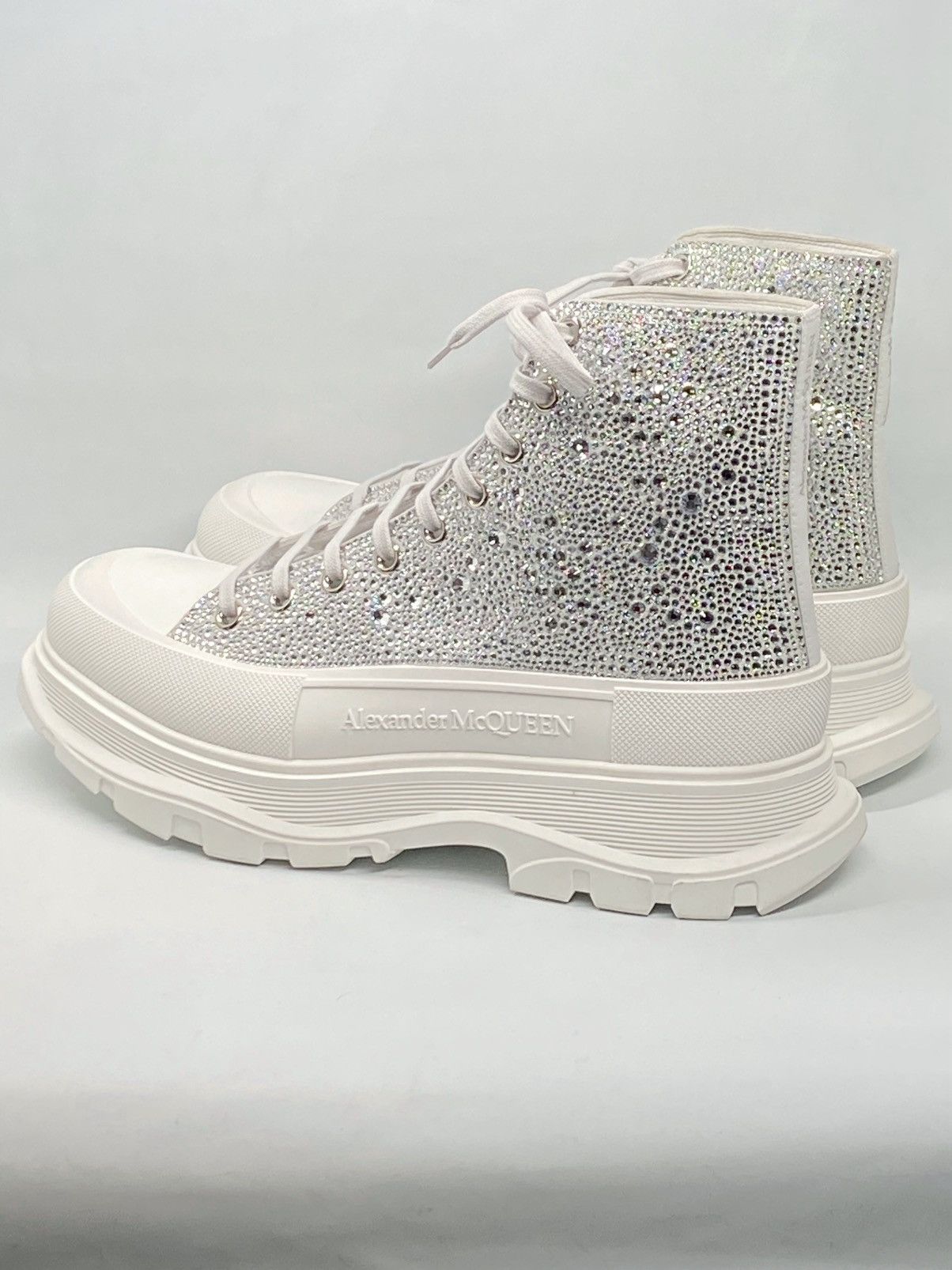 Alexander McQueen Alexander McQueen Crystal Sneakers size 46/us size 13 Size US 13 / EU 46 - 4 Thumbnail