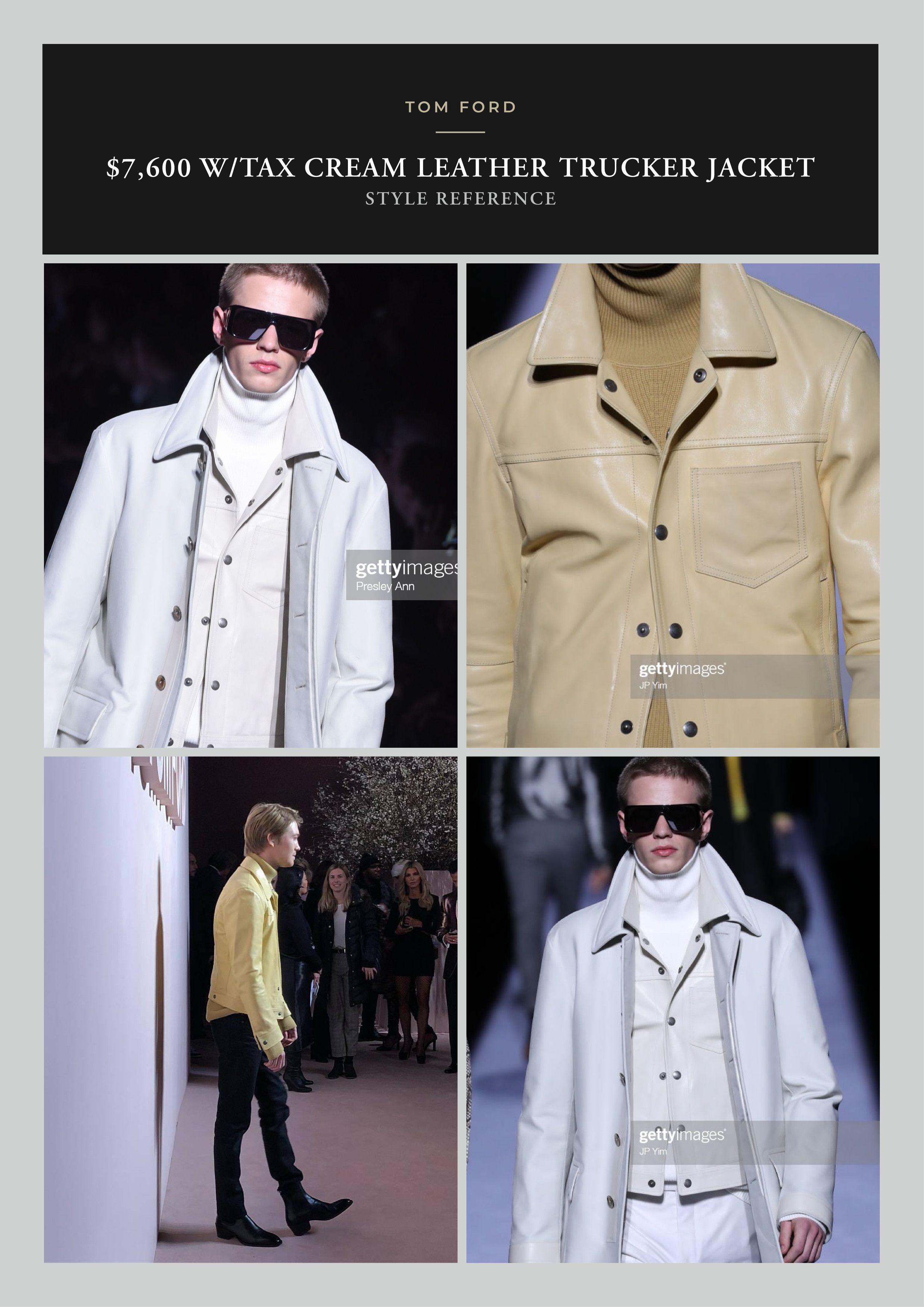 Tom Ford This Is the One, Actual Runway Piece! Ultra Rare $7,600 Size US M / EU 48-50 / 2 - 6 Thumbnail