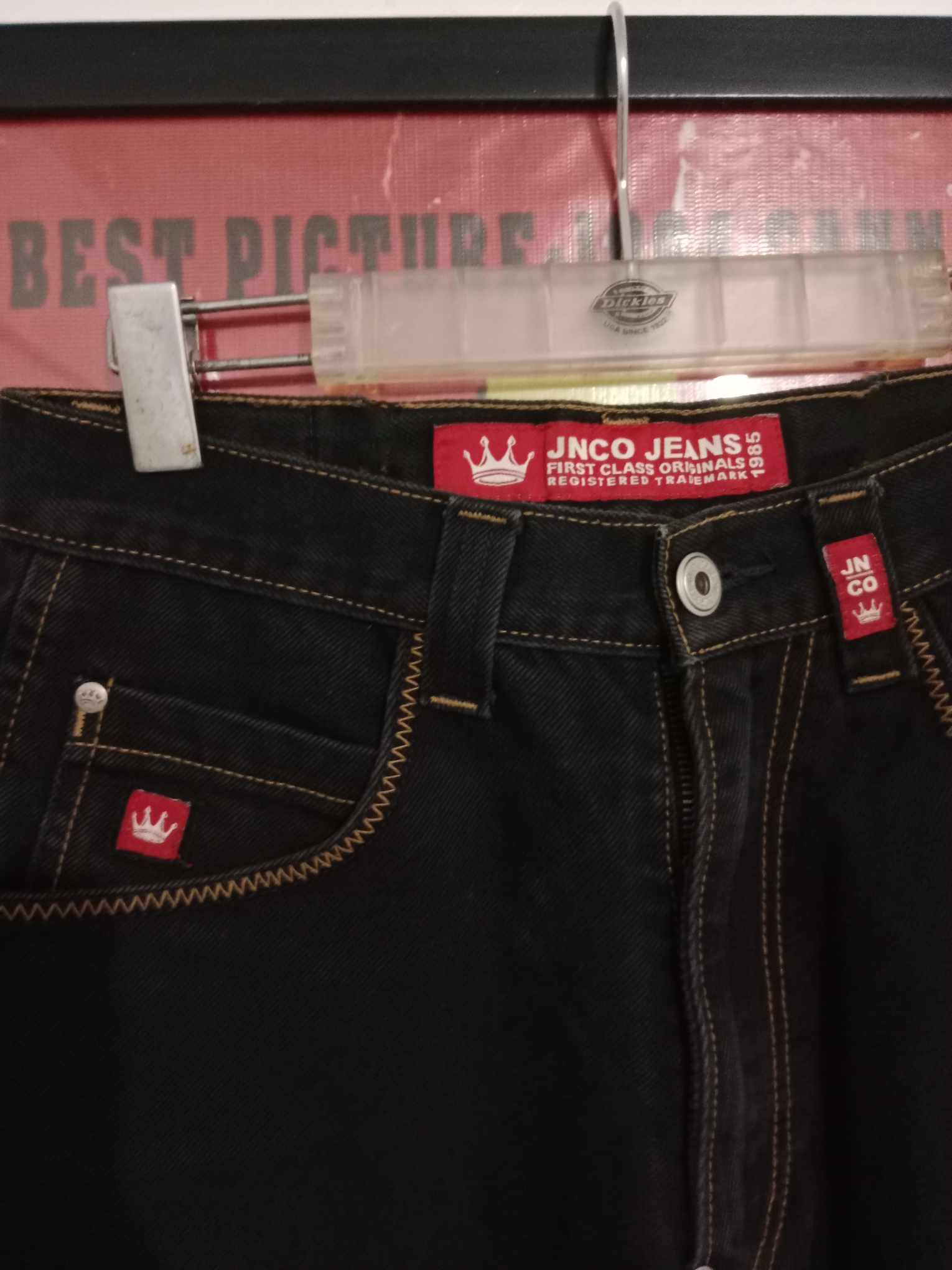 JNCO × Vintage JNCO Flaming Skull Jorts Size US 30 / EU 46 - 5 Thumbnail