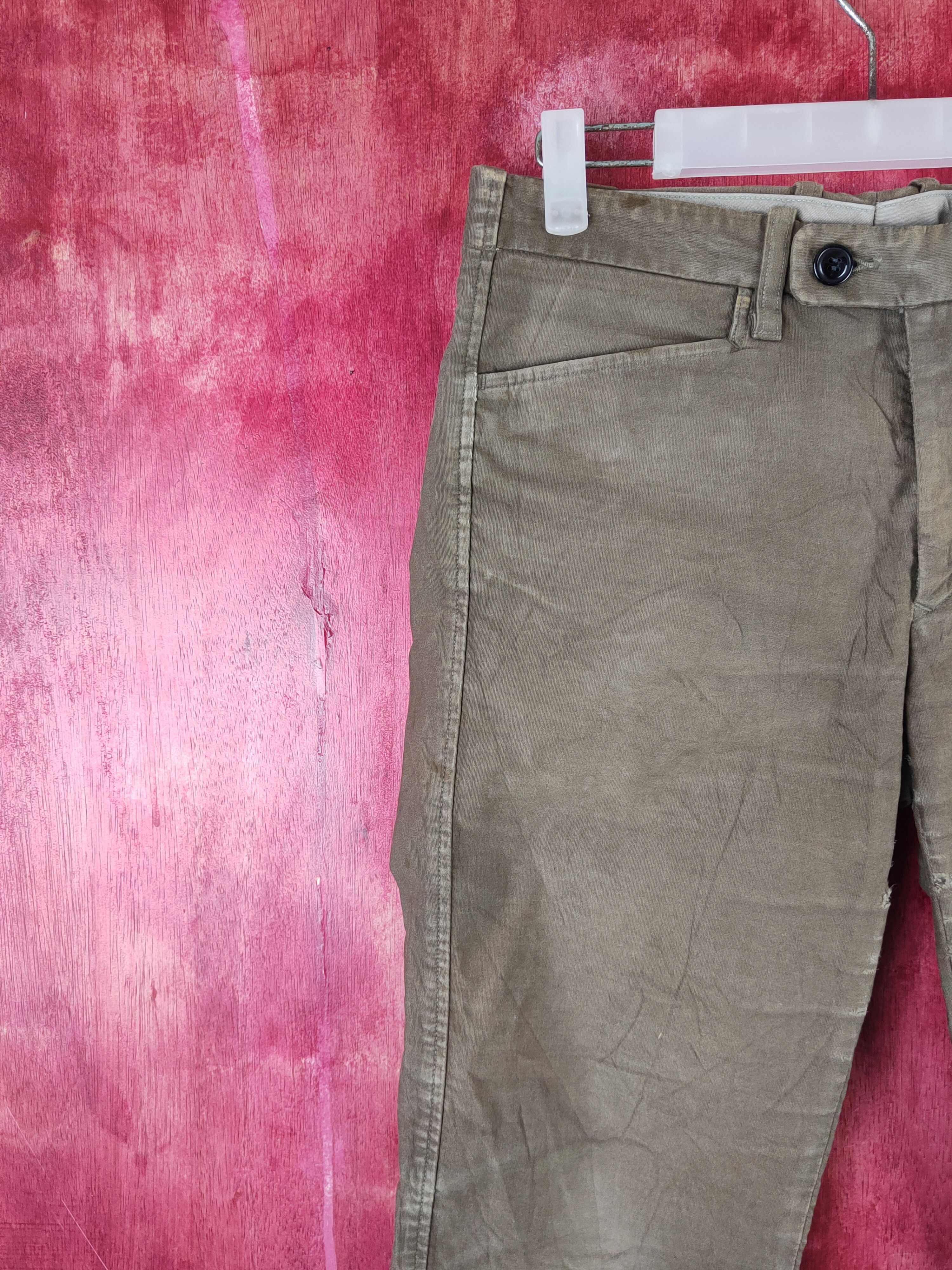 HOLLYWOOD RANCH MARKET Hollywood Ranch Market Olive Multipocket Casual Pants #S1767 Size US 30 / EU 46 - 4 Thumbnail