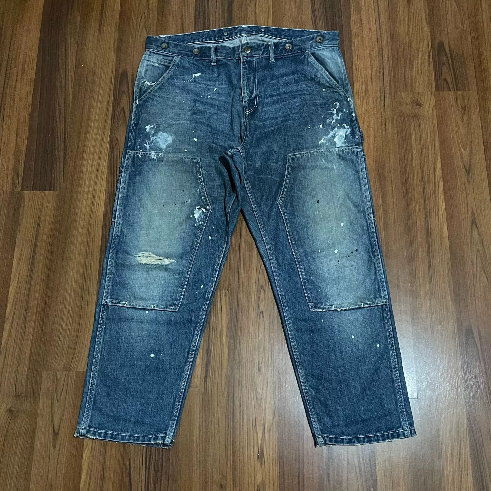 Madness MADNESS 18SS 18AW Railway Jeans Size US 31 - 1 Thumbnail