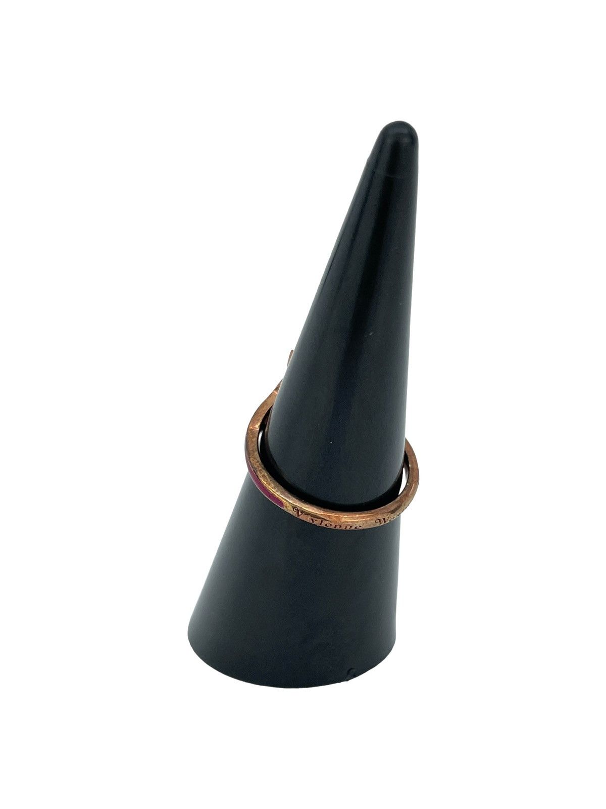 Vivienne Westwood Pink Orb Ring Size ONE SIZE - 3 Thumbnail