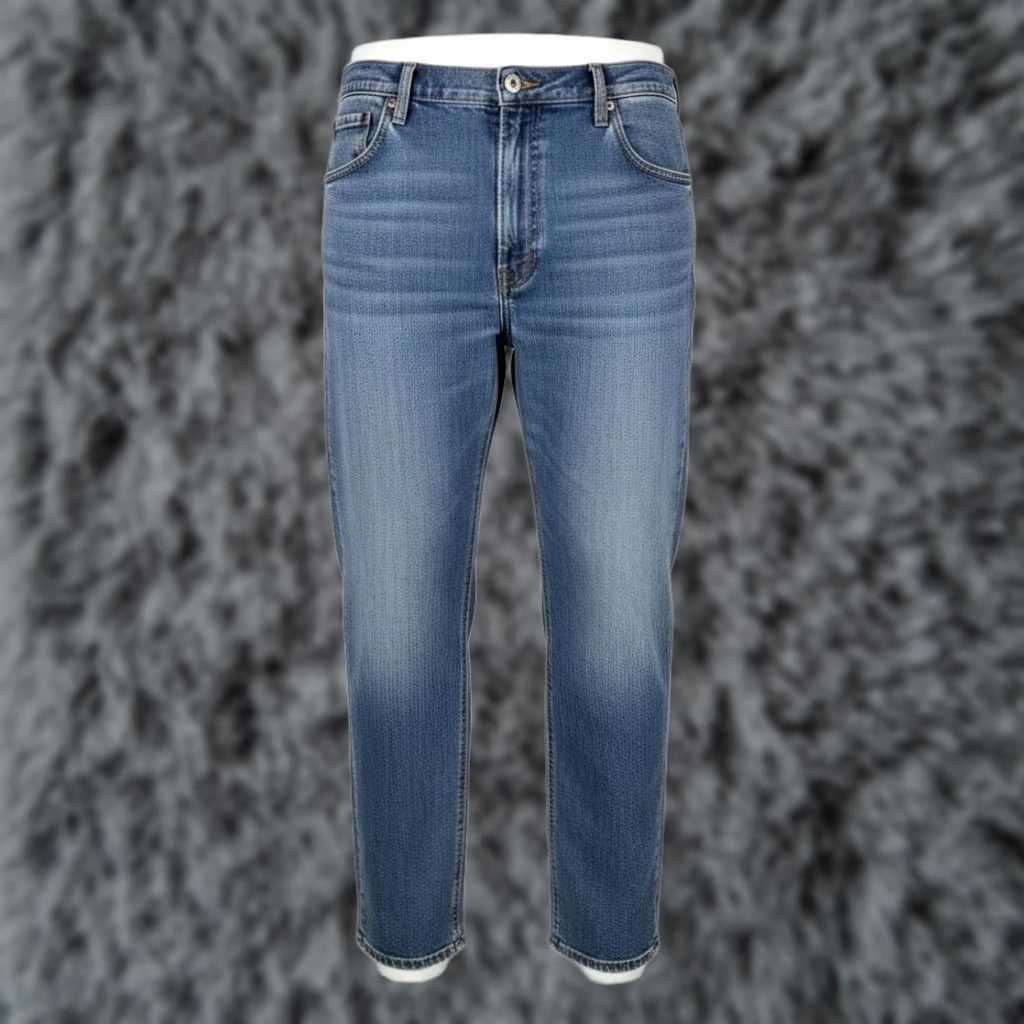 Levi's Levi's 541 Jeans Mens 38x30 Blue Medium Wash Tapered Athletic Zip Fly Denim 5-Pocket Logo Size US 38 / EU 54 - 1 Thumbnail