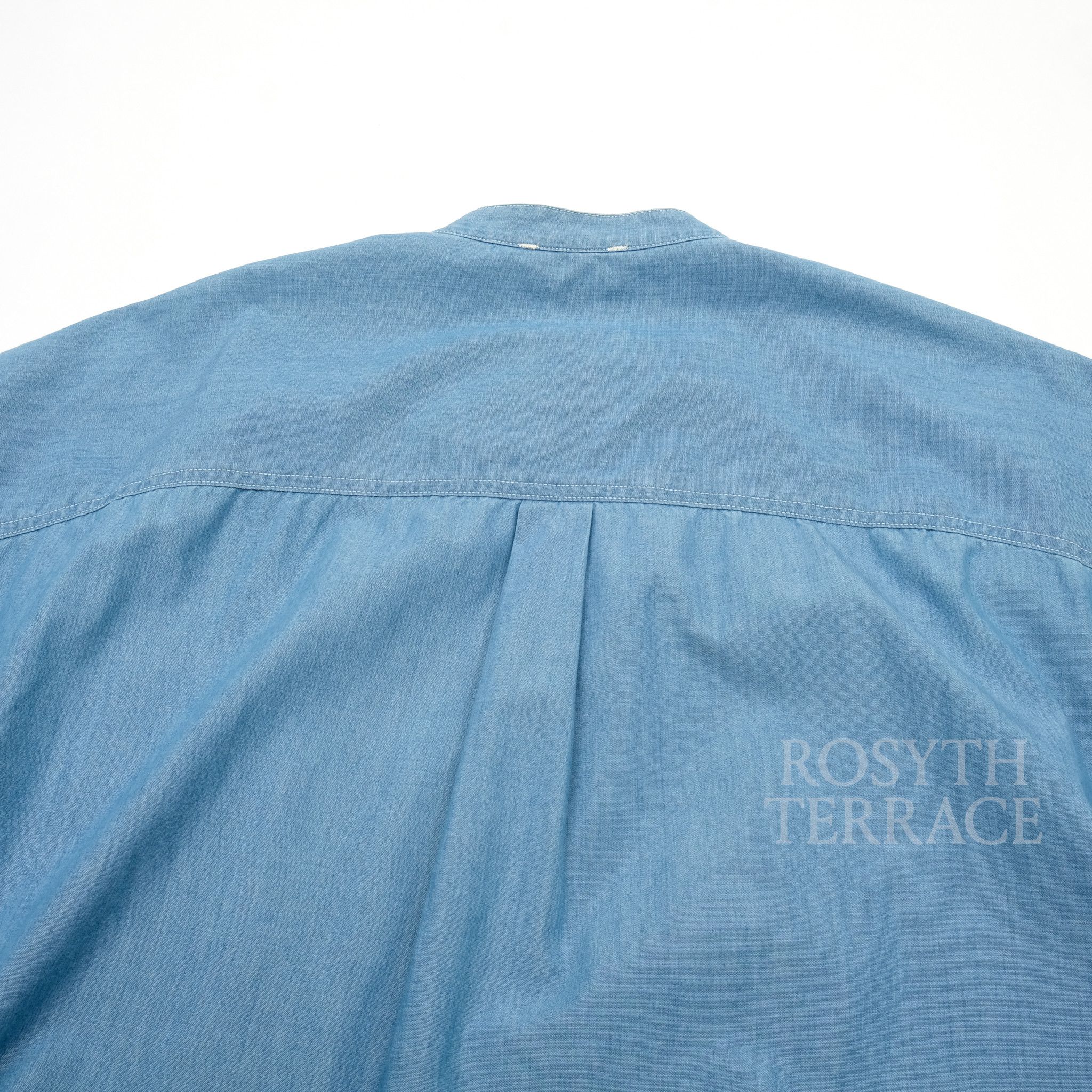 Nanamica 【nanamica / BAND COLLAR CHAMBRAY SHIRT / SIZE L】 Size US L / EU 52-54 / 3 - 4 Thumbnail