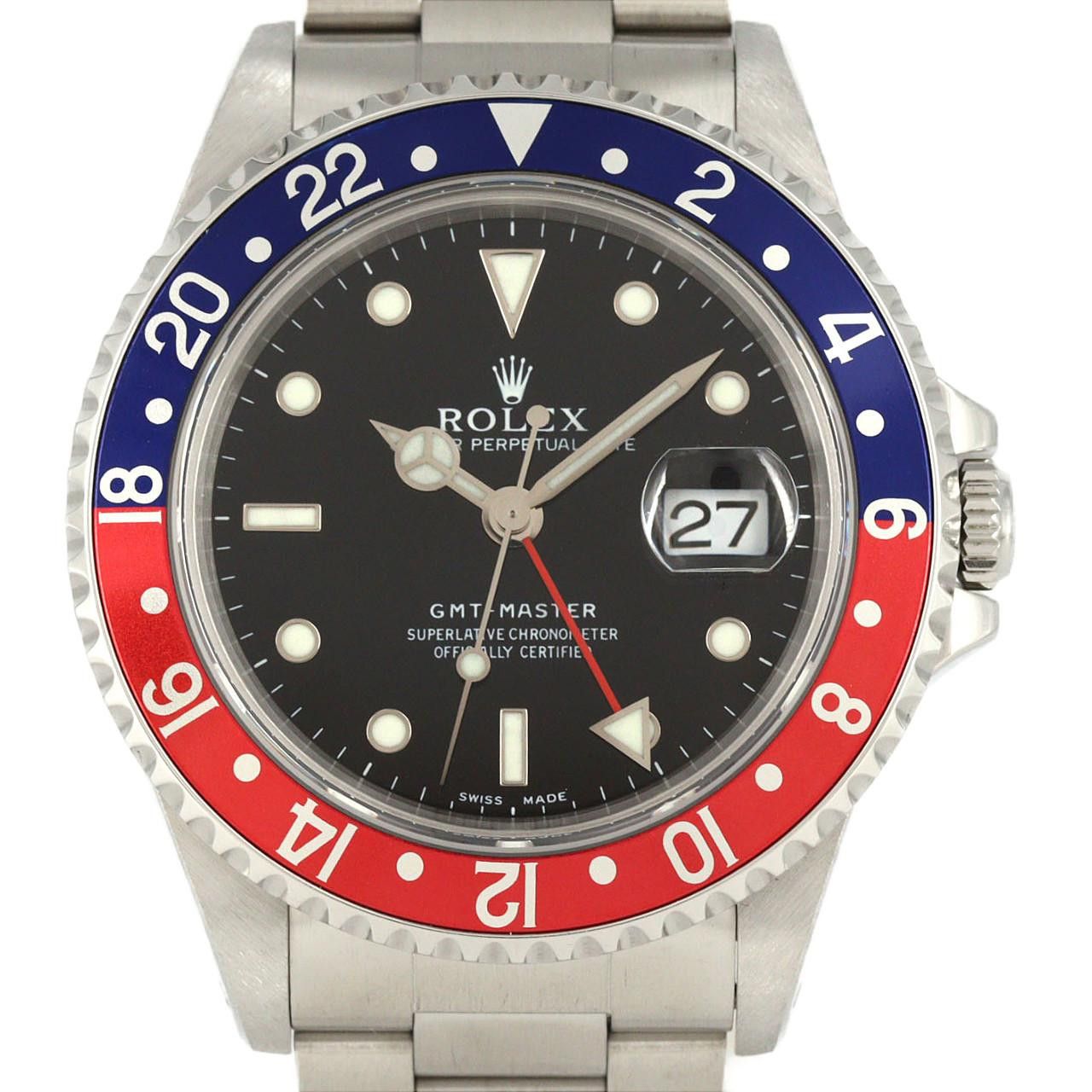 Rolex Rolex GMT-Master Stainless Steel Watch Metal Automatic 16700 DUTY FREE for USA