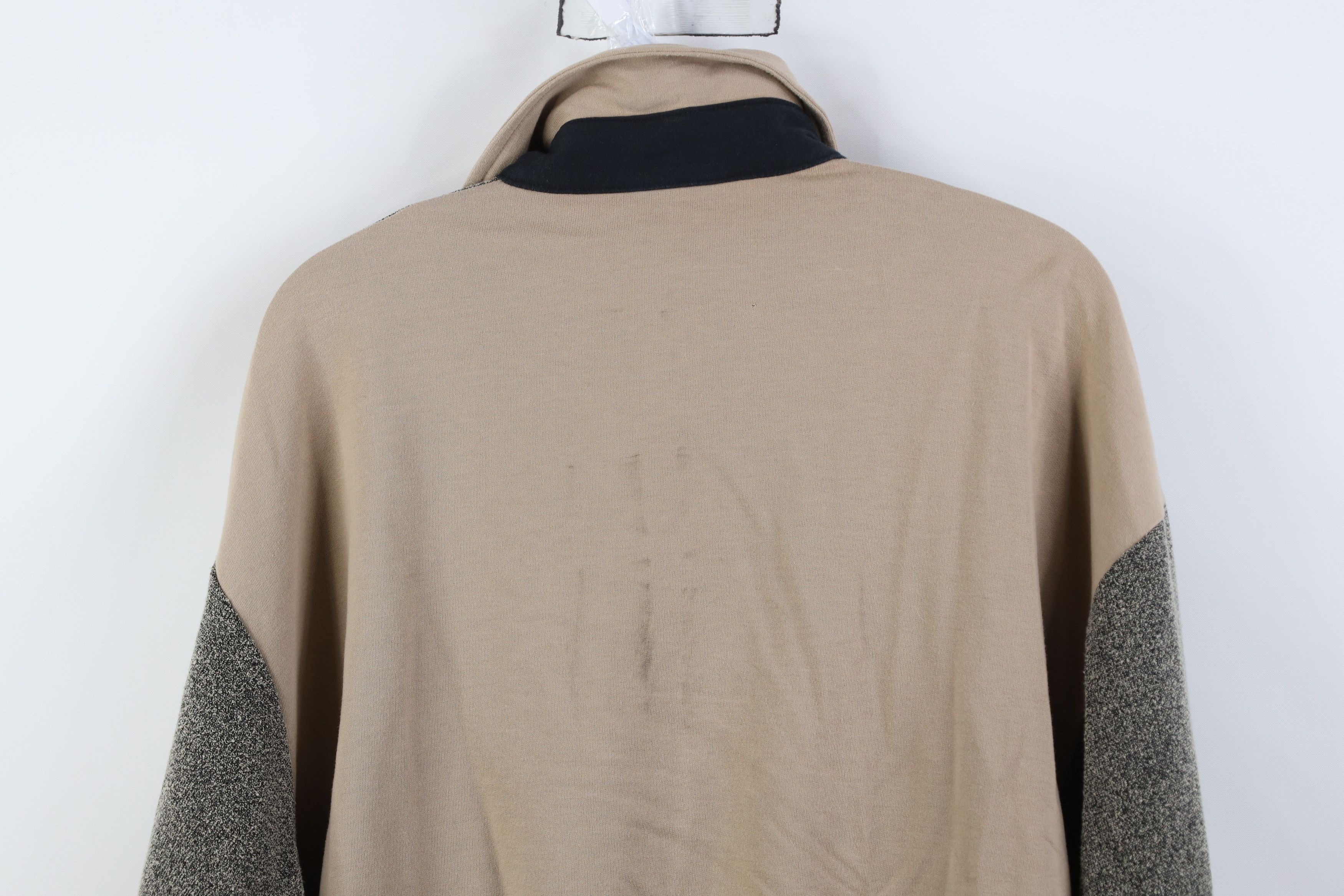 Vintage Vintage 90s Streetwear Striped Pullover Long Sleeve Polo Size US L / EU 52-54 / 3 - 13 Thumbnail
