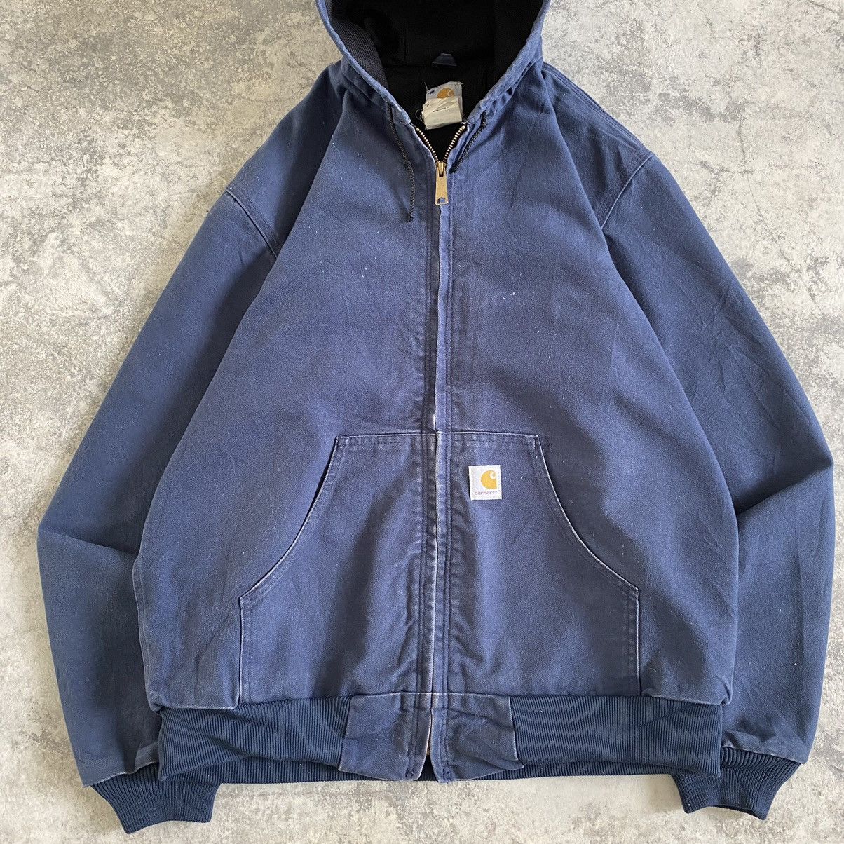 Carhartt Vintage Carhartt Duck Canvas Hooded Active Jacket J161 Size US M / EU 48-50 / 2 - 4 Thumbnail