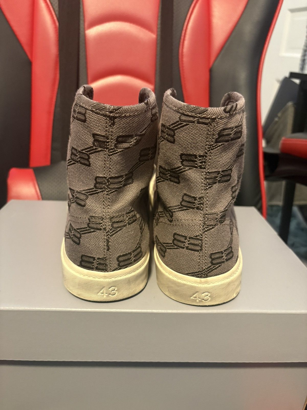 Balenciaga Balenciaga Paris High Top Monogram Size US 10 / EU 43 - 8 Thumbnail