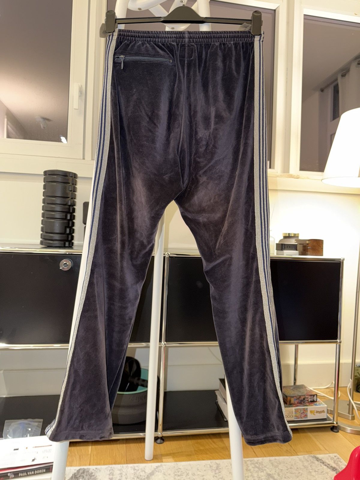 Needles Needles Narrow Velour Trackpants Sweatpants Size US 32 / EU 48 - 3 Thumbnail