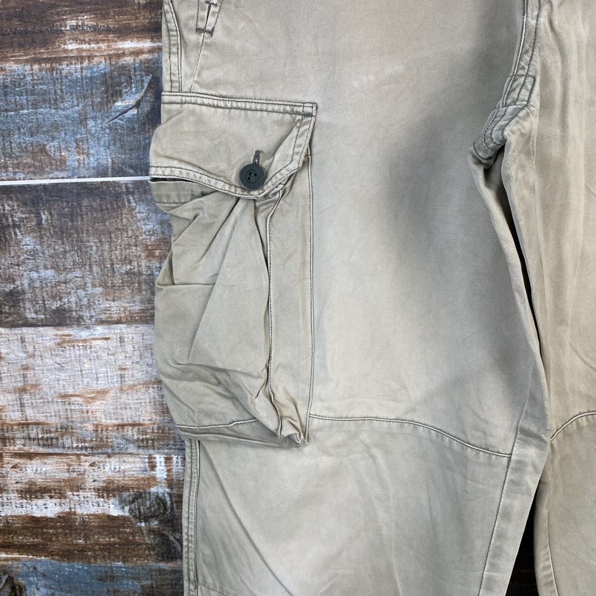 SKECHERS DL SKECHERS Beige Cargo Multipocket Pants #C1215 Size US 28 / EU 44 - 10 Thumbnail