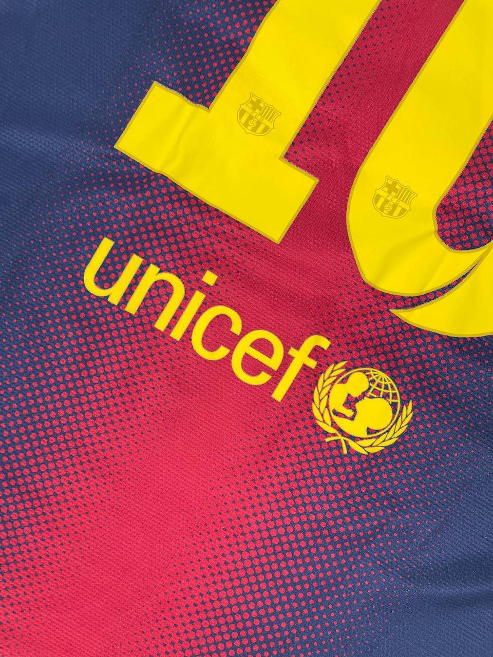 Nike Nike Barcelona 2012 2013 Messi #10 Player Issue Jersey Size US S / EU 44-46 / 1 - 13 Thumbnail